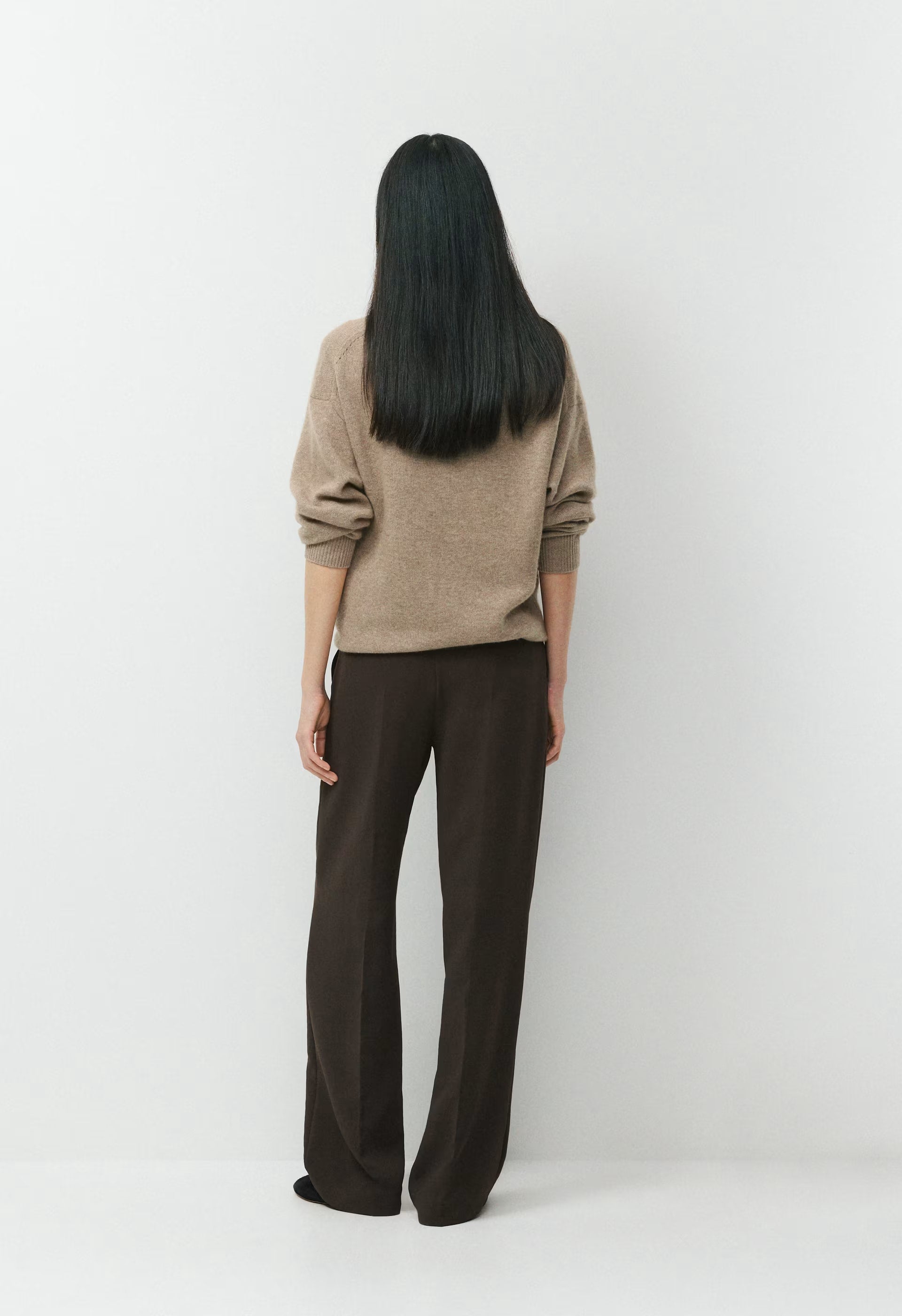 The Effortless Pant™ - Crepette™ - CACAO NIB BROWN