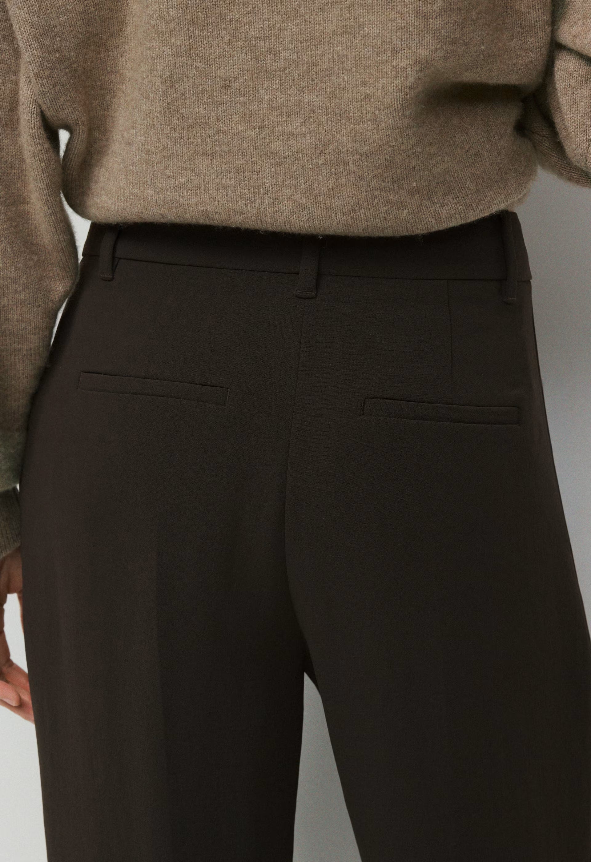 The Effortless Pant™ - Crepette™ - CACAO NIB BROWN
