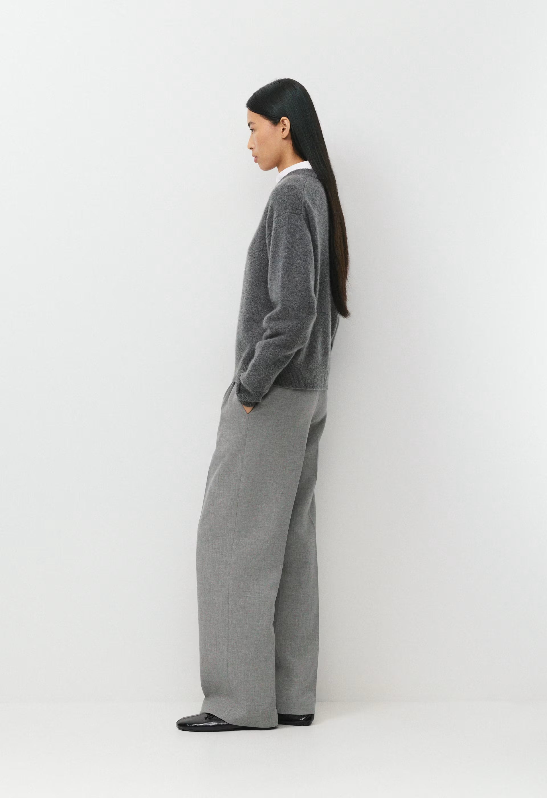 The Effortless Pant™ - Eversential™ - HEATHER DARK GREY