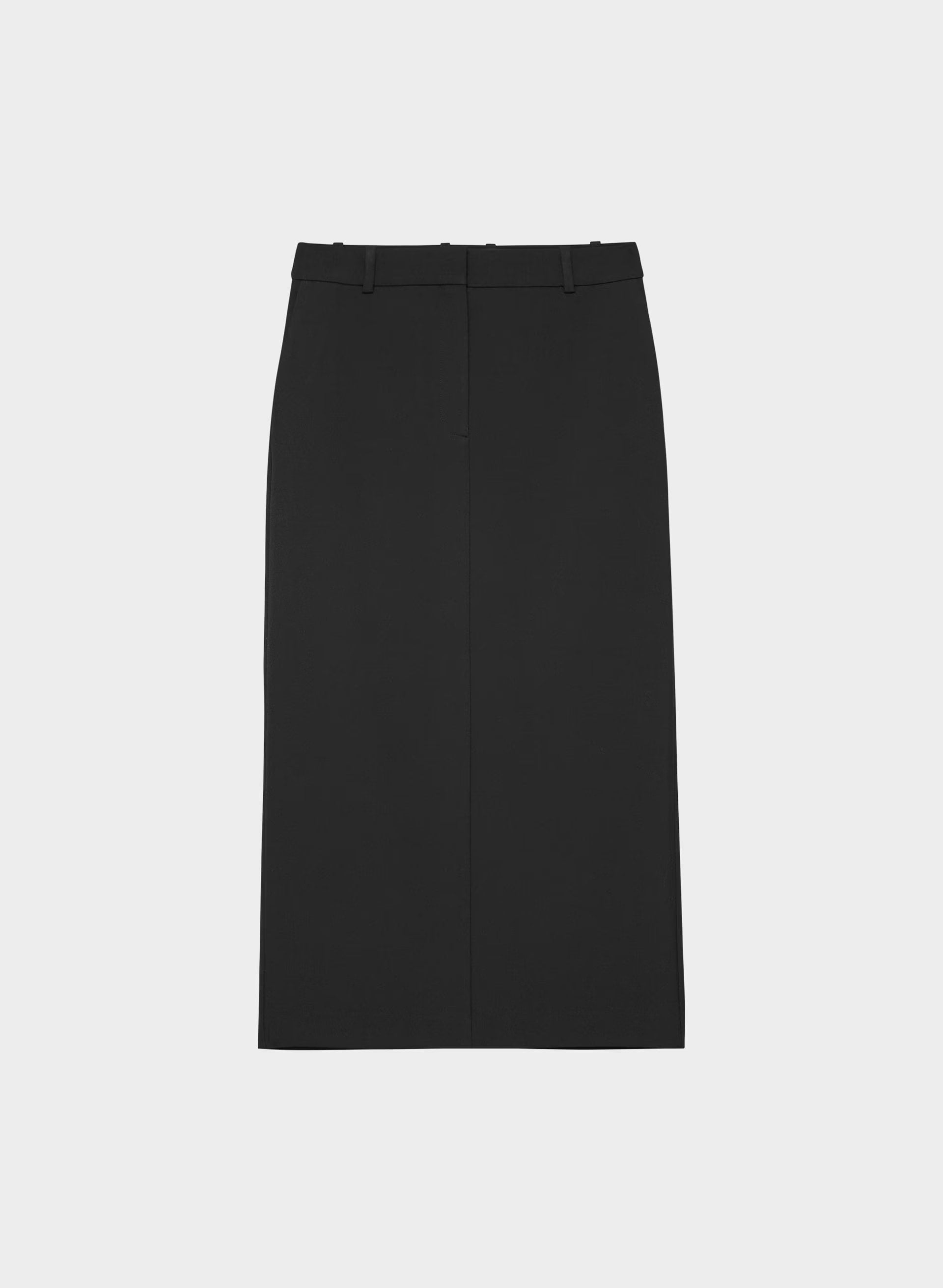 Chisel Maxi Skirt - Eversential™ - BLACK