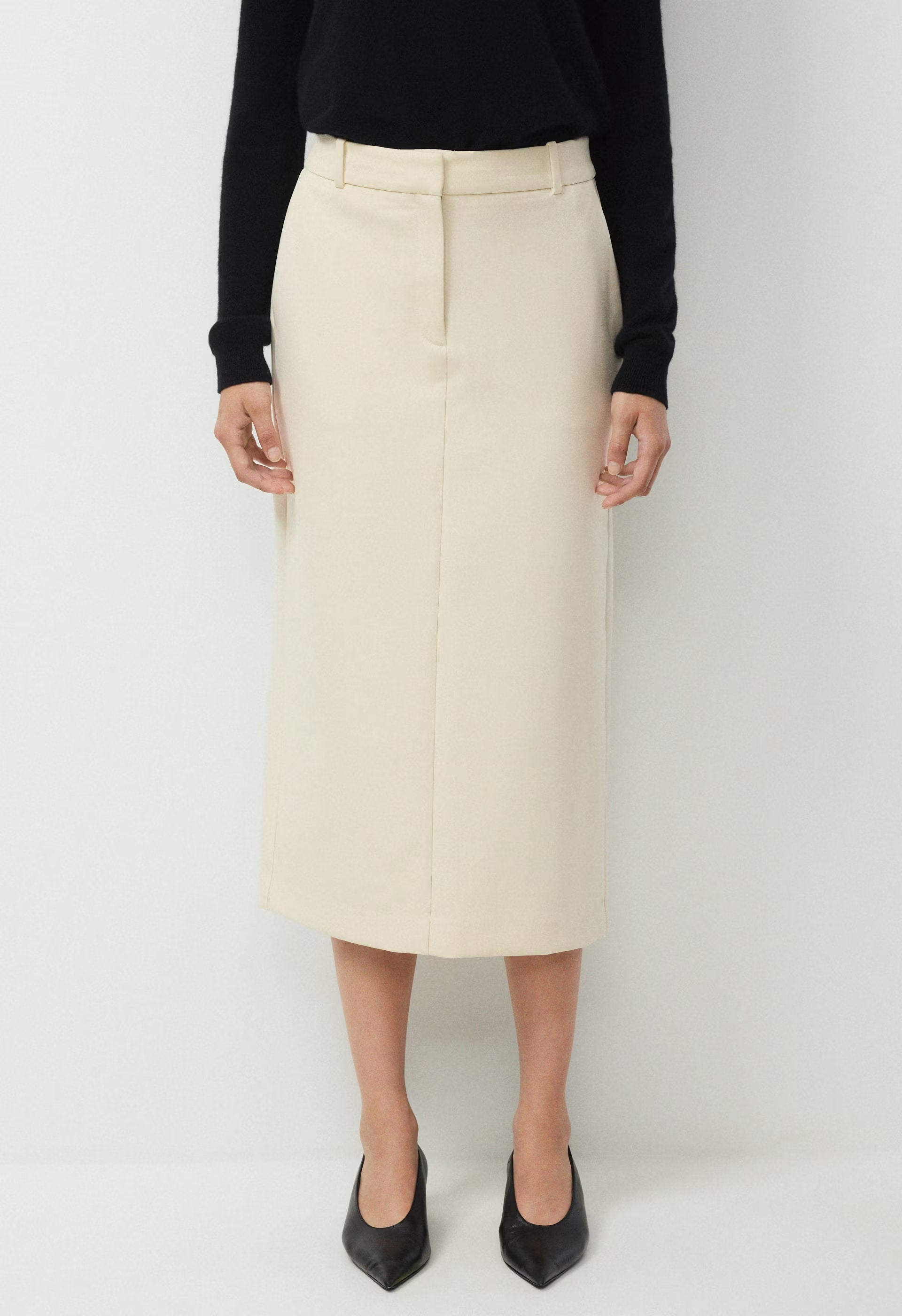 Chisel Maxi Skirt - Eversential™ - SEASIDE CREAM