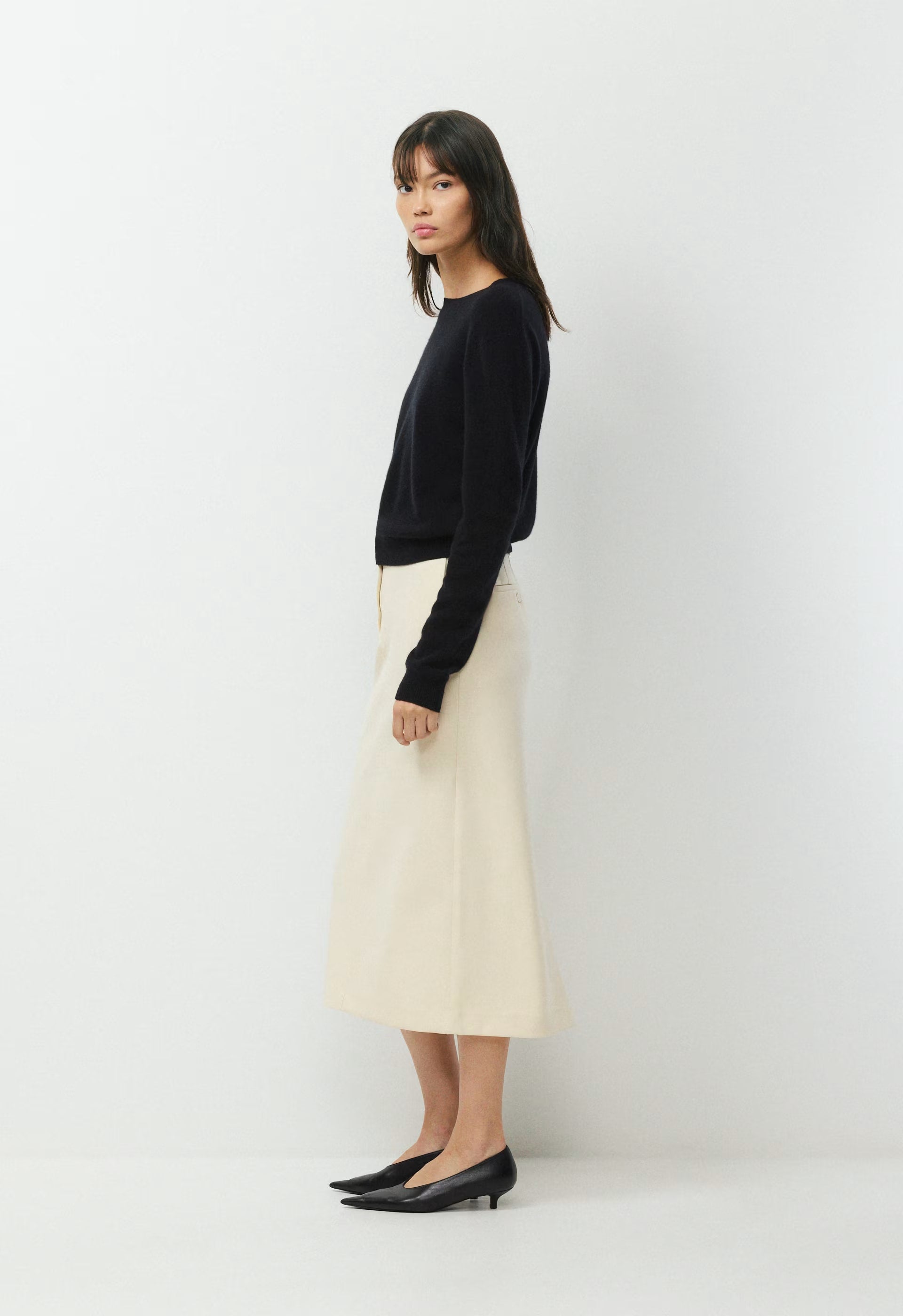 Chisel Maxi Skirt - Eversential™ - SEASIDE CREAM