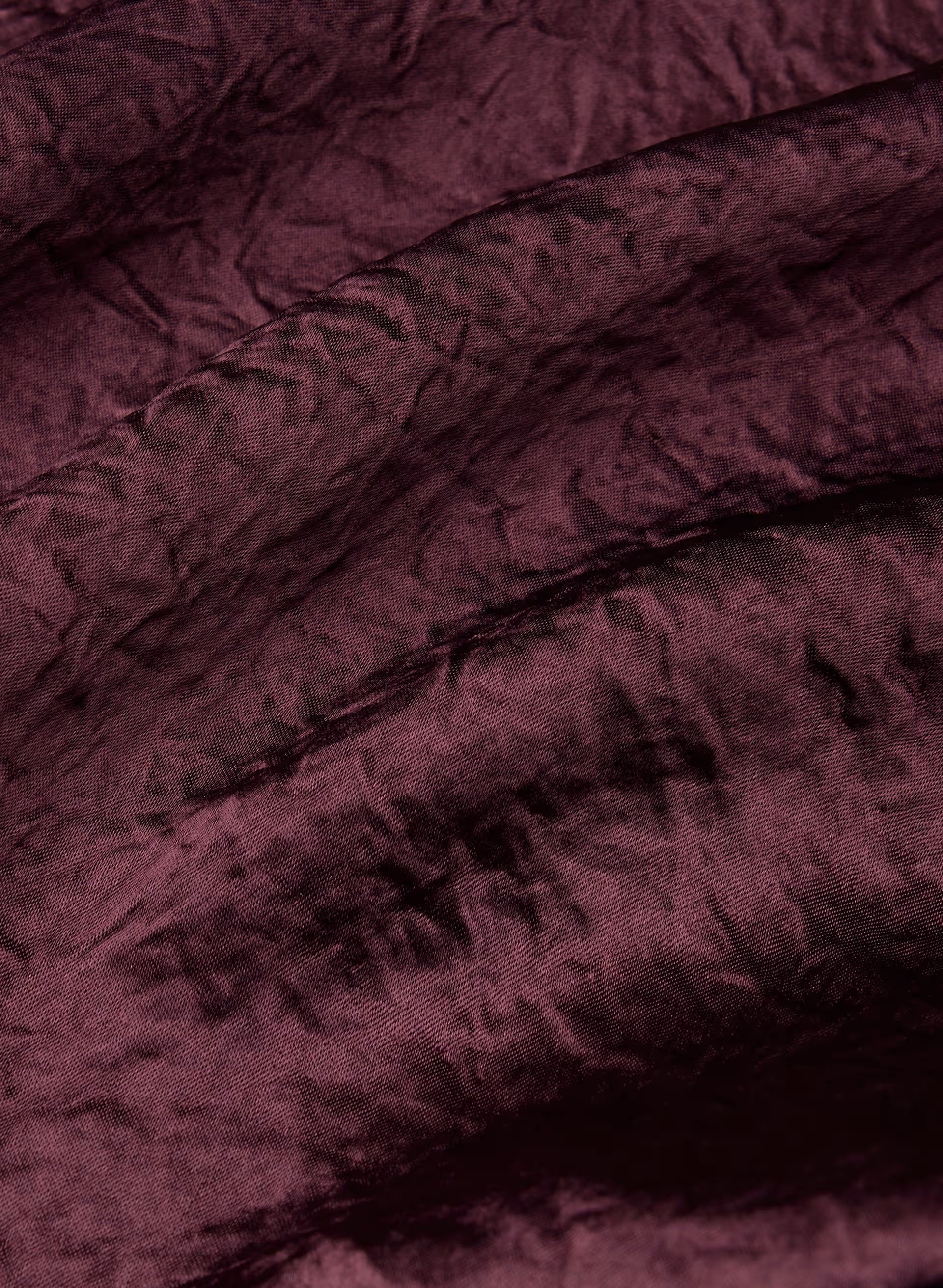 Slip Satin Maxi Skirt - GALA PLUM