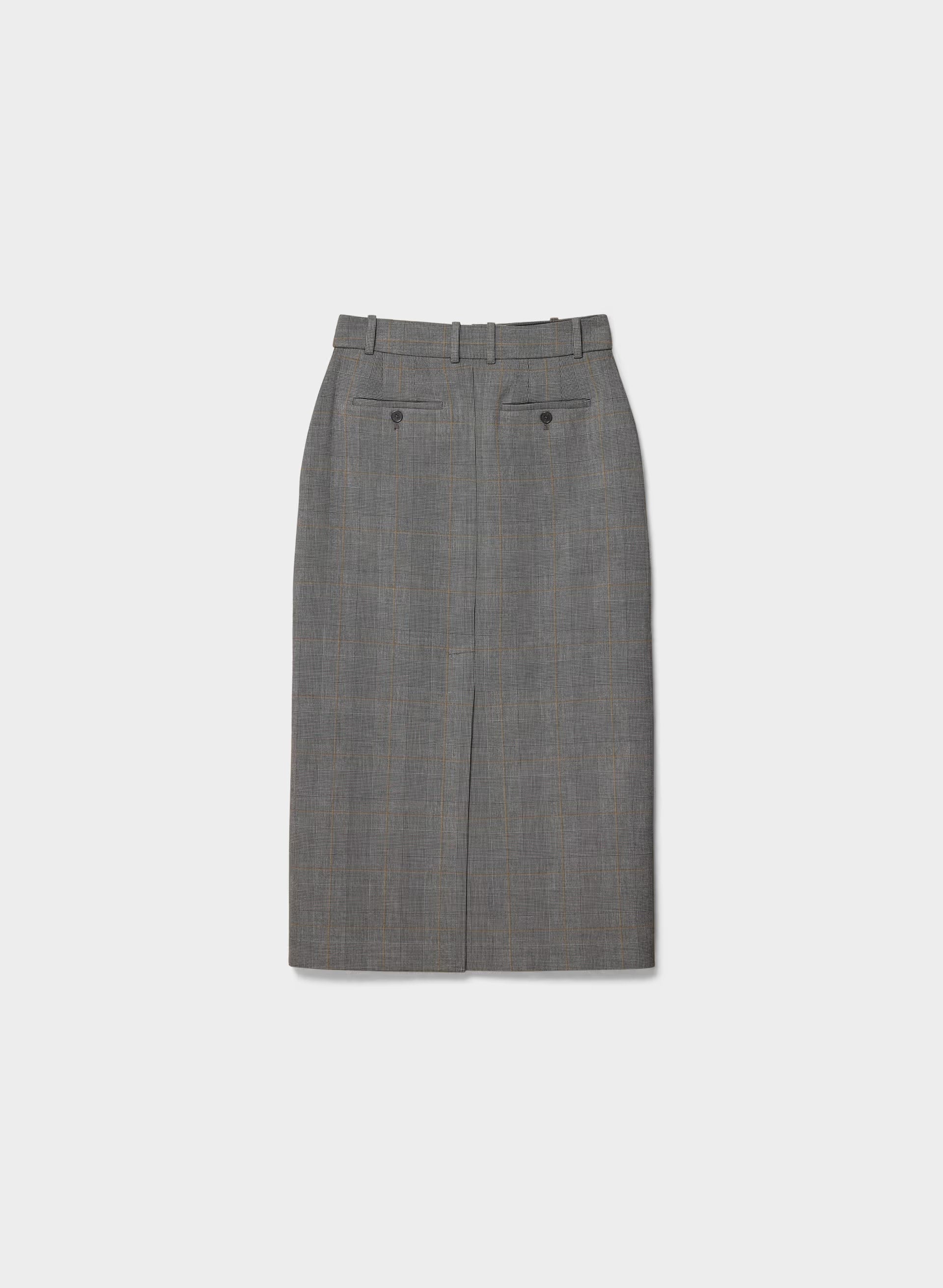 Chisel Maxi Skirt - Eversential™ - H DARK GREY/BLACK