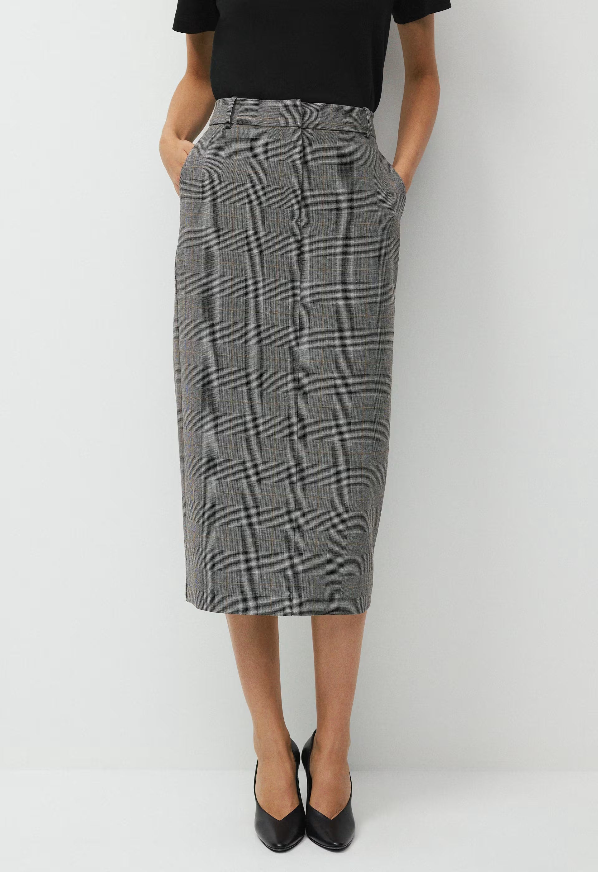 Chisel Maxi Skirt - Eversential™ - H DARK GREY/BLACK