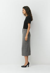 Chisel Maxi Skirt - Eversential™ - H DARK GREY/BLACK