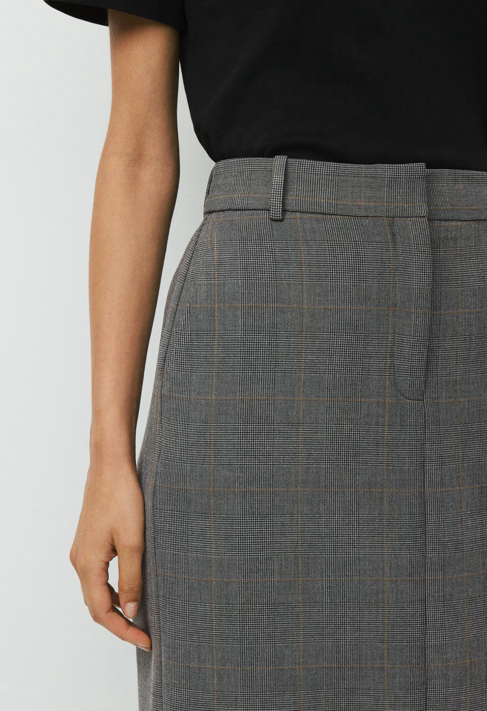 Chisel Maxi Skirt - Eversential™ - H DARK GREY/BLACK