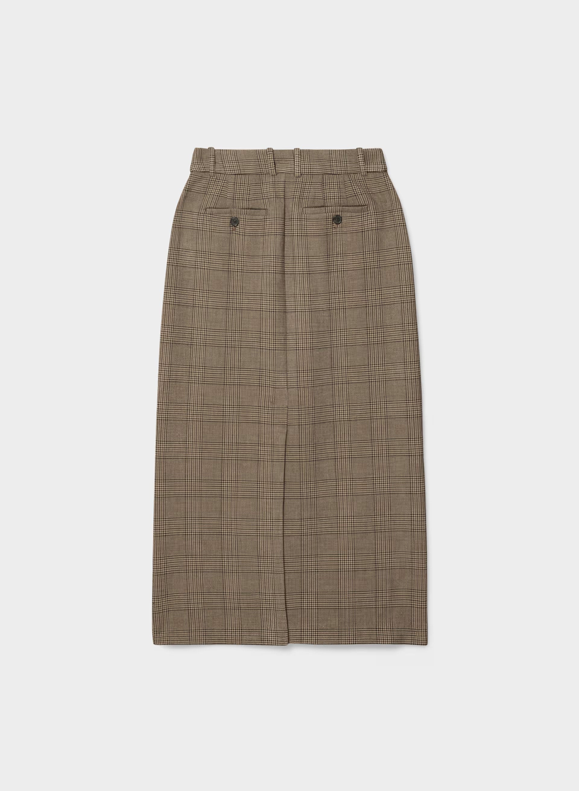Chisel Maxi Skirt - Eversential™ - BROWN/TAUPE