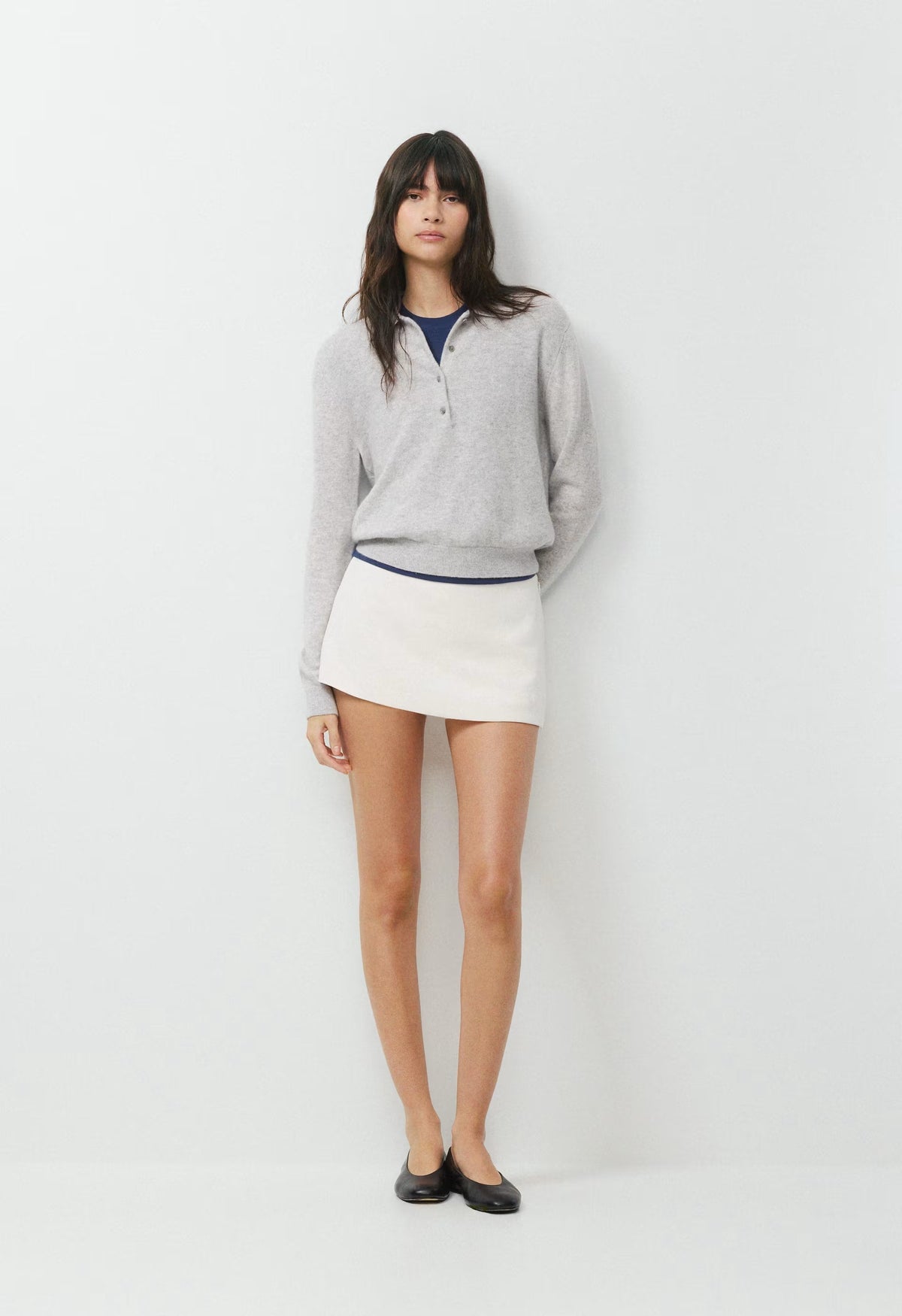 Jewel Skort - Crepette™ - LIGHT BIRCH