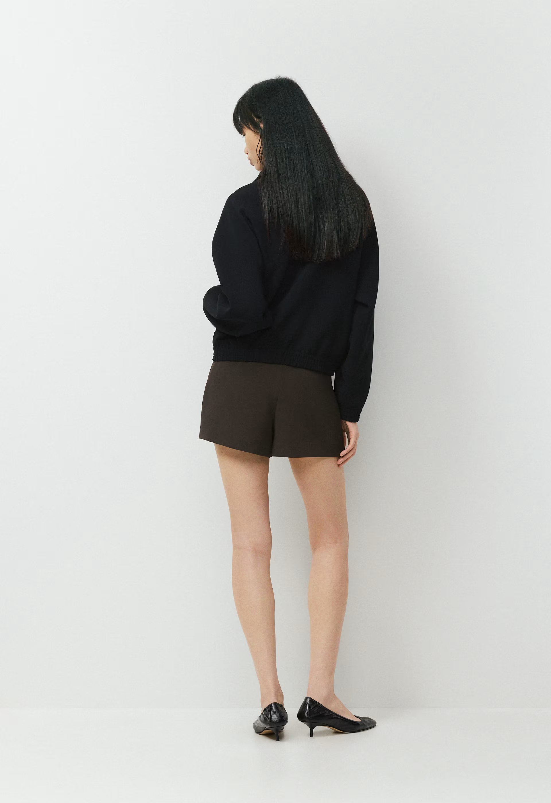 Jewel Skort - Crepette™ - CACAO NIB BROWN