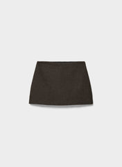 Expertise Skort - CACAO NIB BROWN