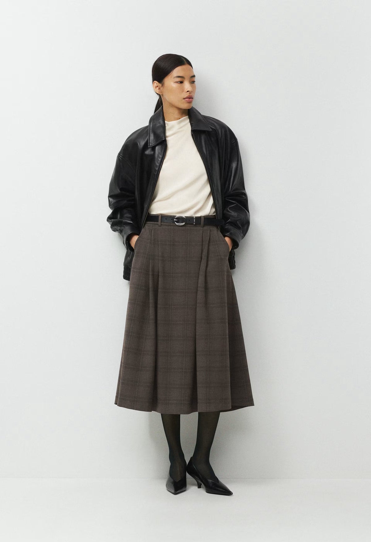 Enterprise Skirt - Eversential™ - CACAO NIB BRWN/GREY