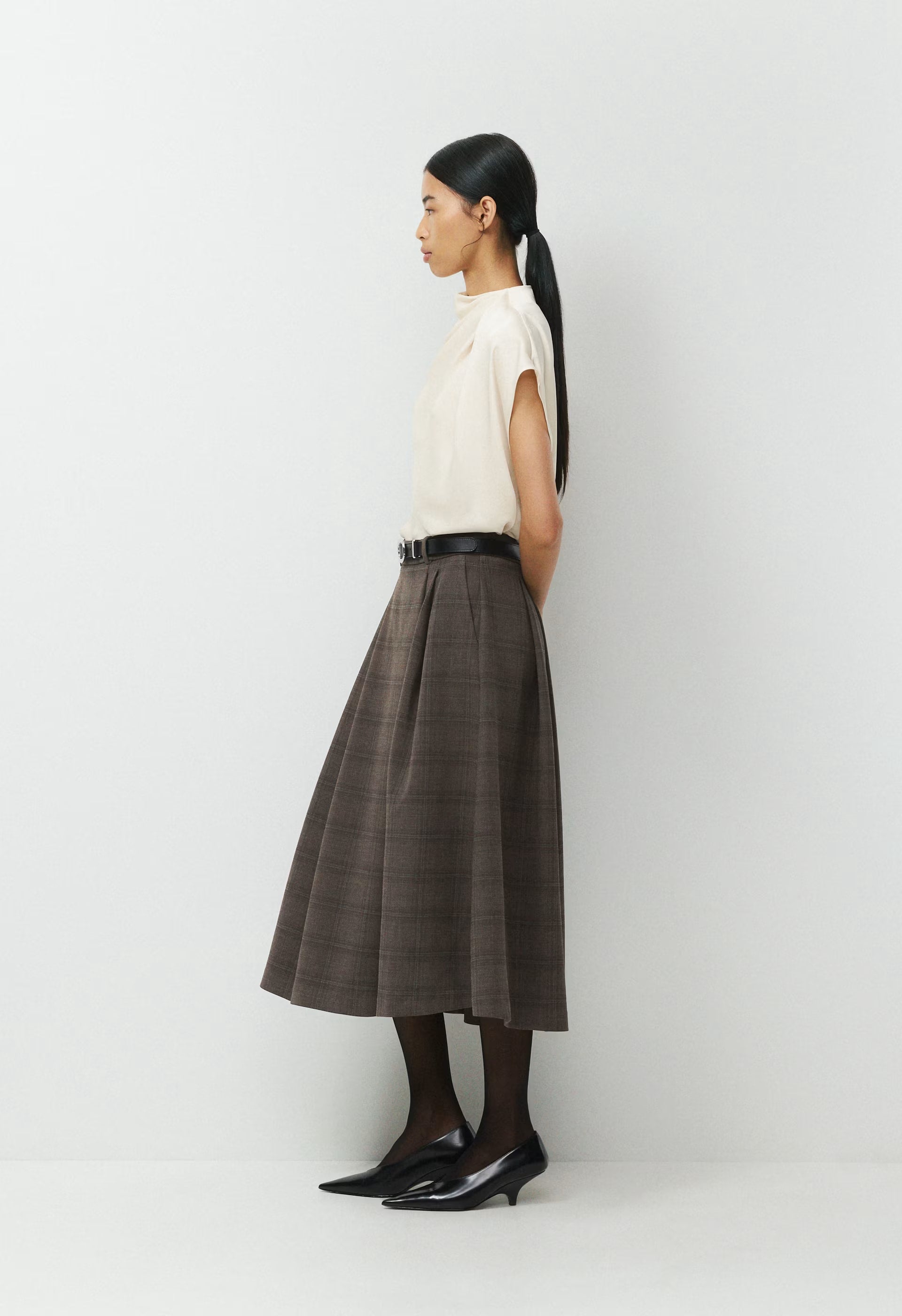 Enterprise Skirt - Eversential™ - CACAO NIB BRWN/GREY