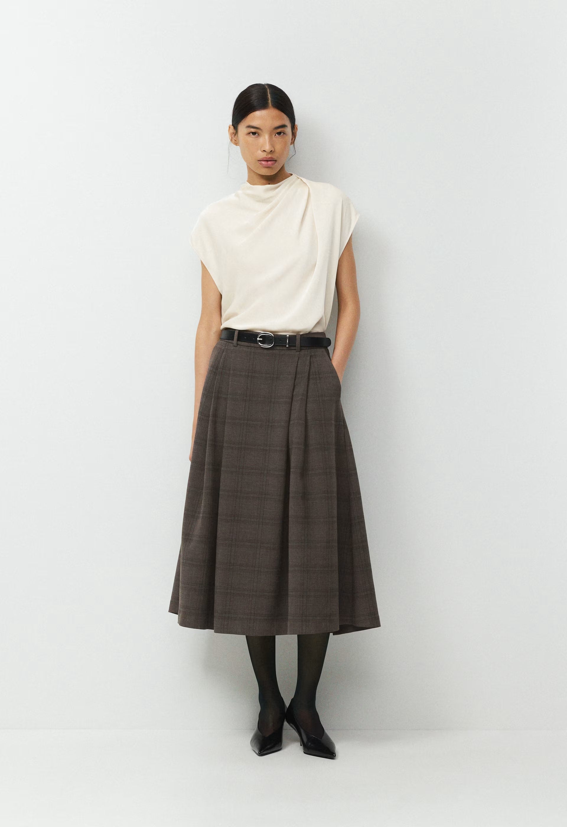 Enterprise Skirt - Eversential™ - CACAO NIB BRWN/GREY