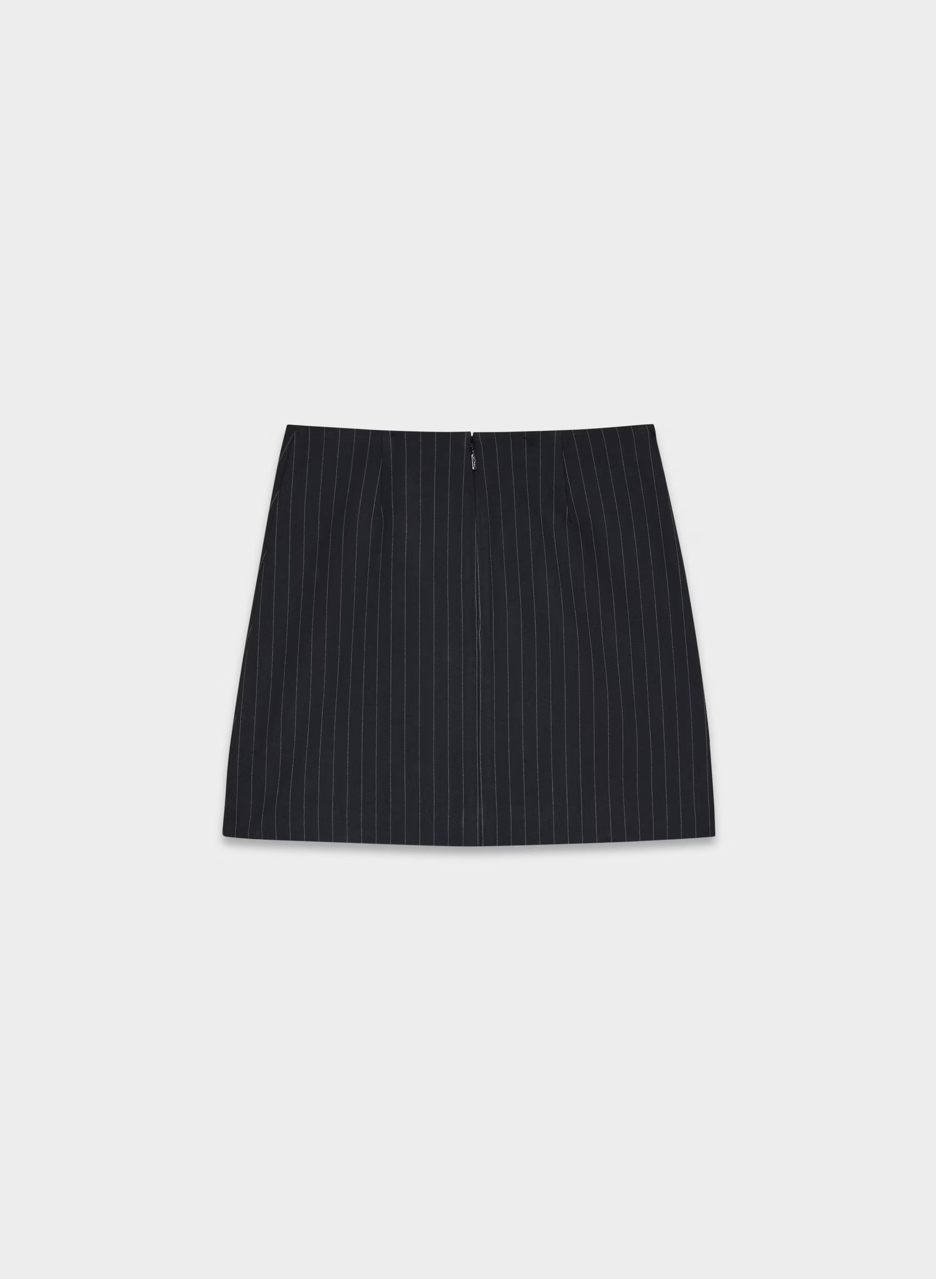Classic Mini Skirt - BLK STRP DK NT NVY/GRY
