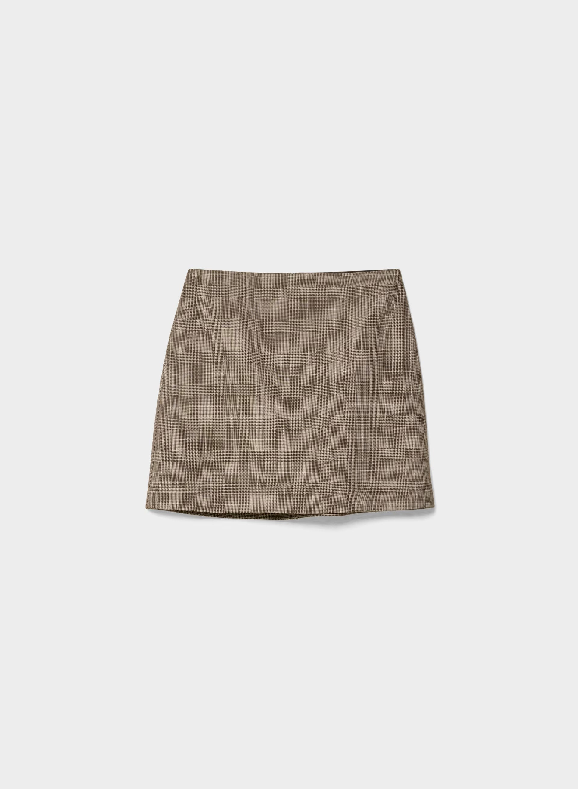 Classic Mini Skirt - ND TUP/RCH MCH BRWN
