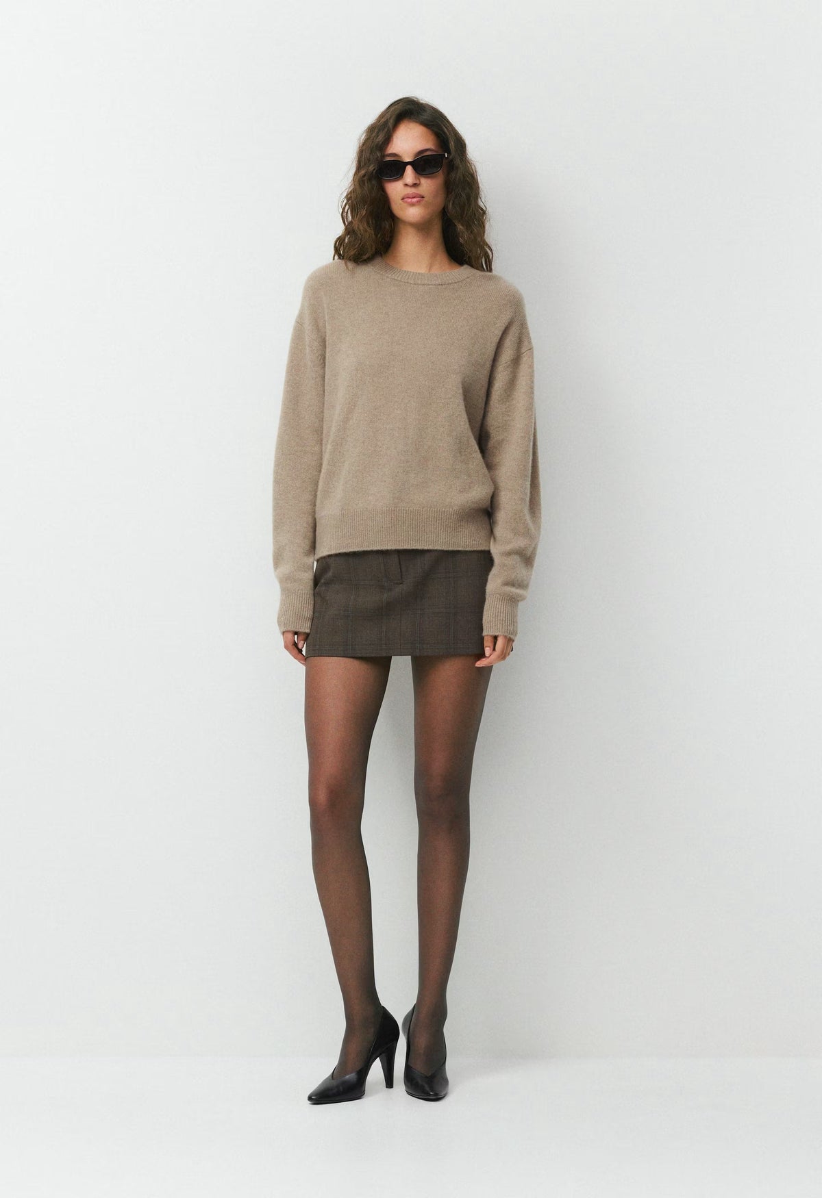 Chisel Micro Skort - Eversential™ - CACAO NIB BRWN/GREY