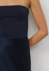 Capture Satin Skirt - ADMIRAL