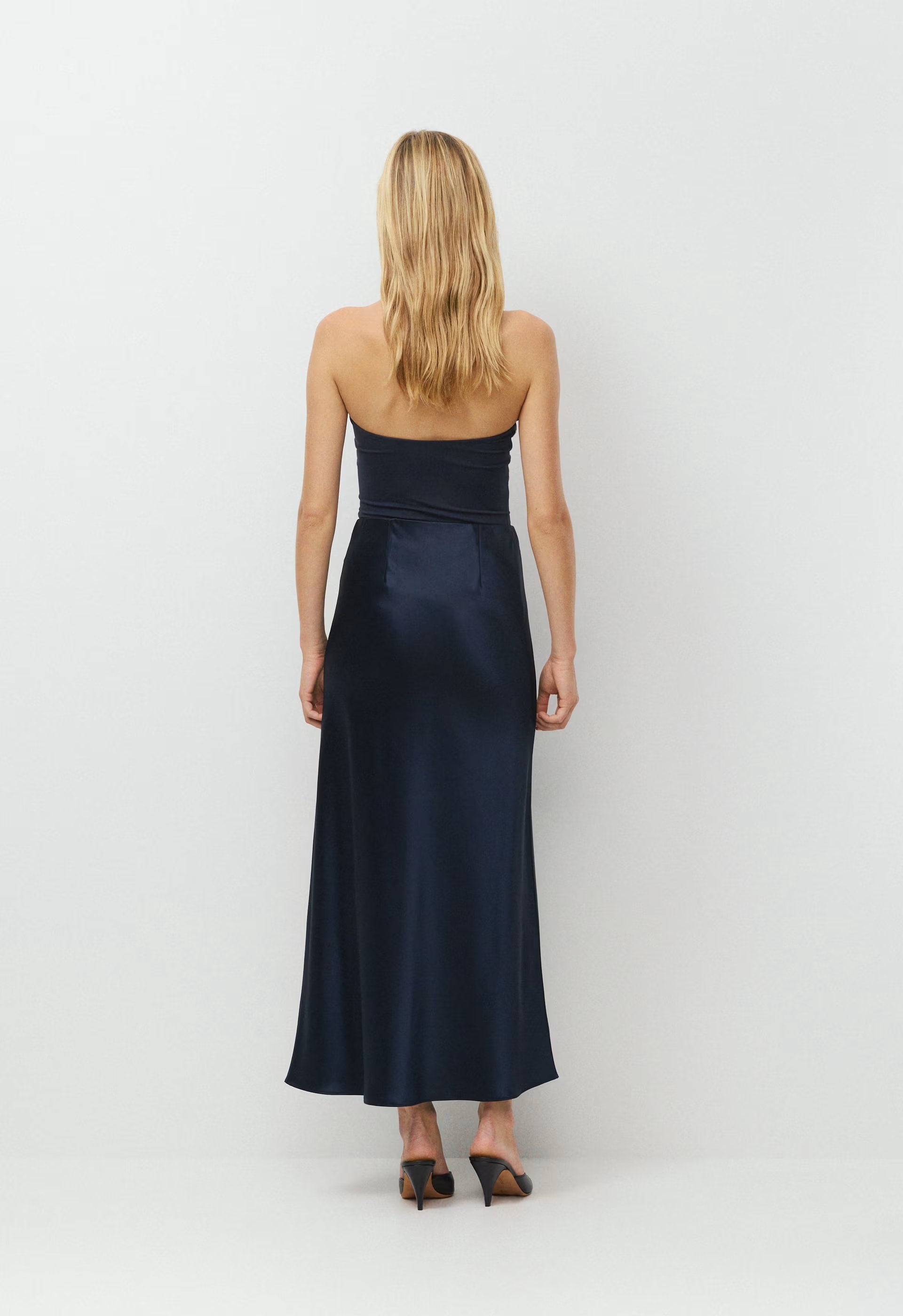 Capture Satin Skirt - ADMIRAL