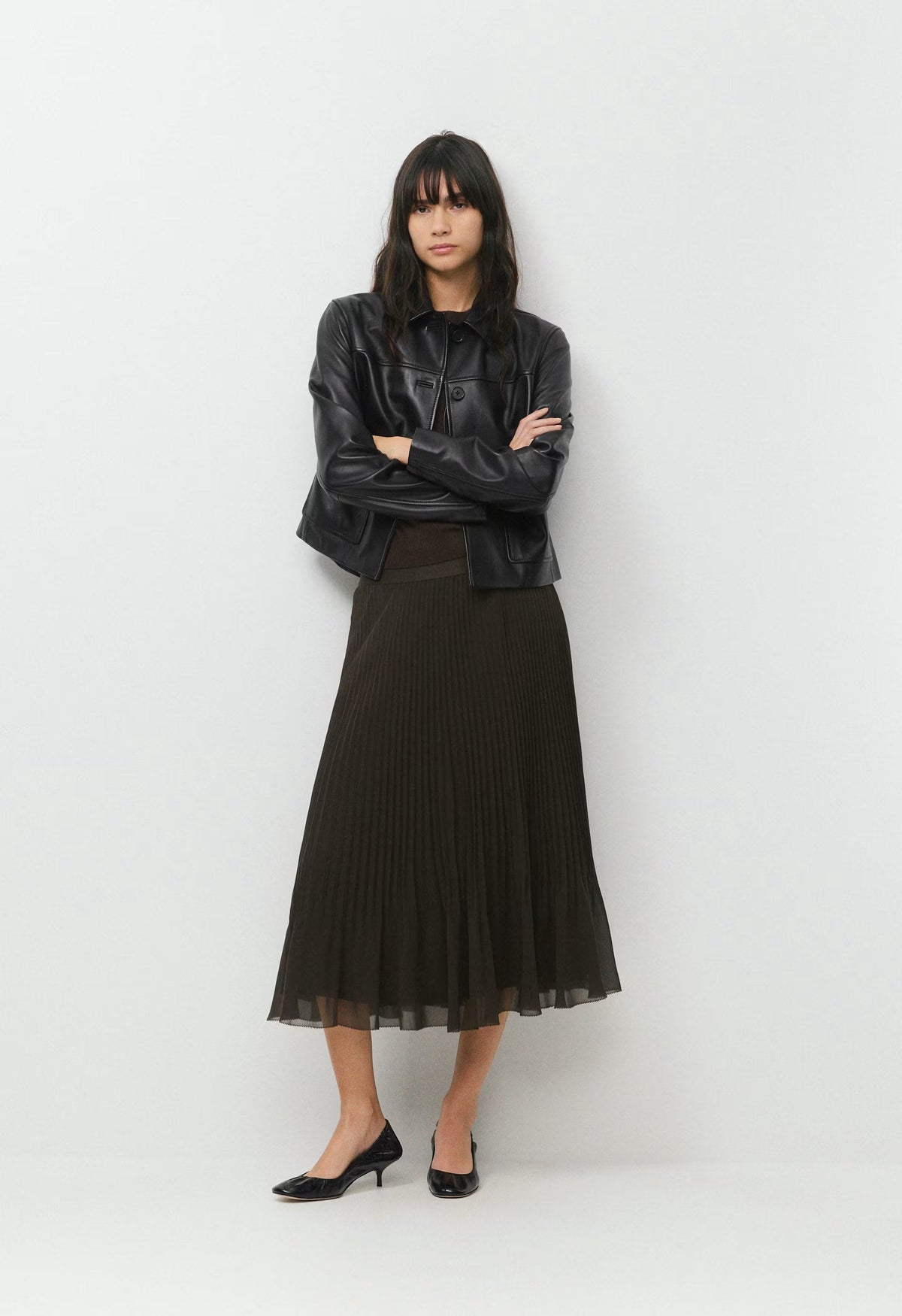 Twirl Skirt - CACAO NIB BROWN