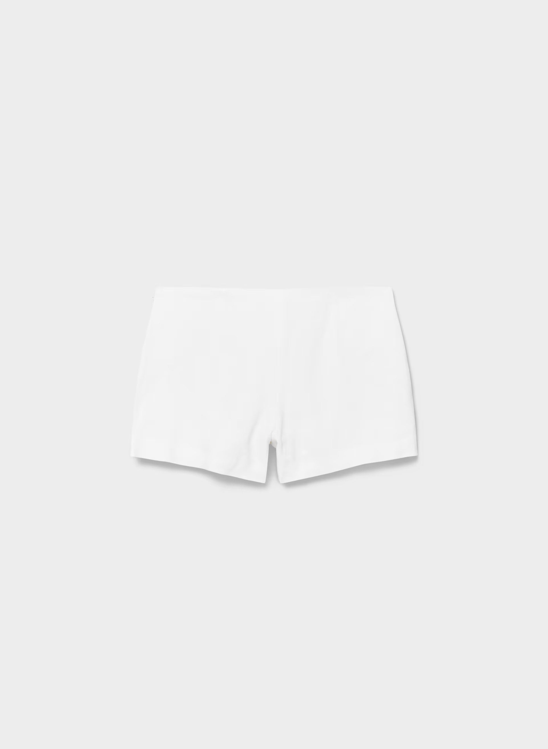 Jewel Linen Skort - WHITE