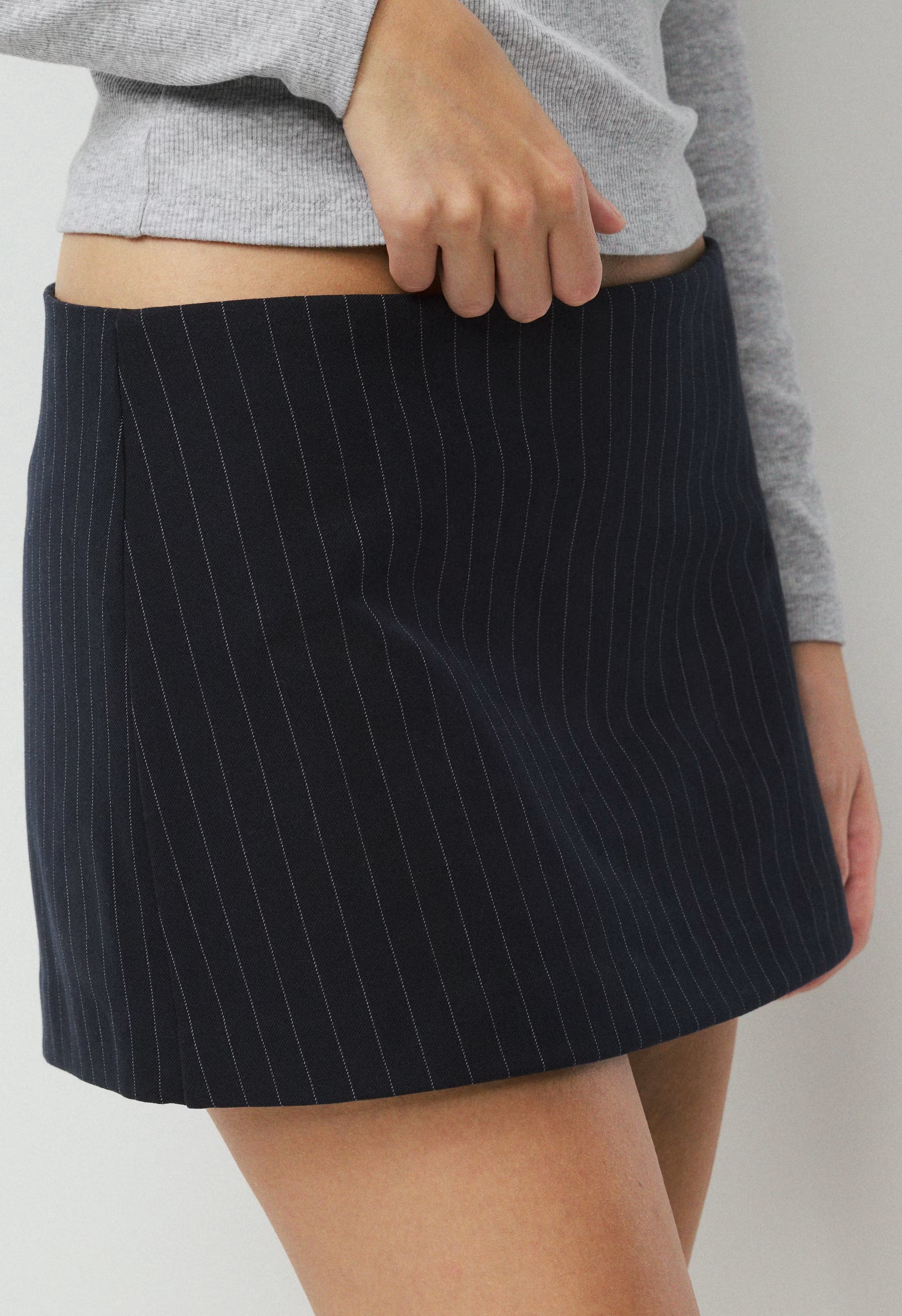 Jewel Skort - BLK STRP DK NT NVY/GRY