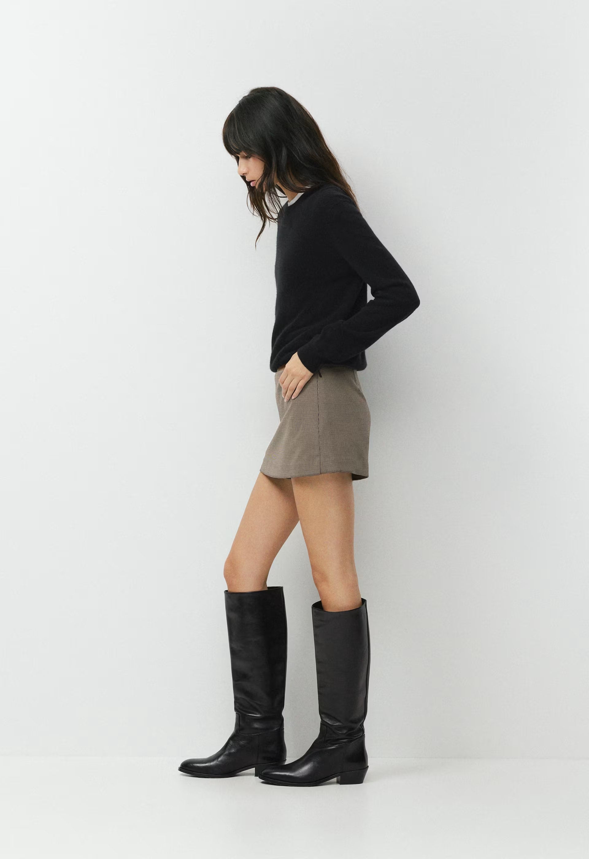 Jewel Skort - NOMAD TAUPE / BLACK