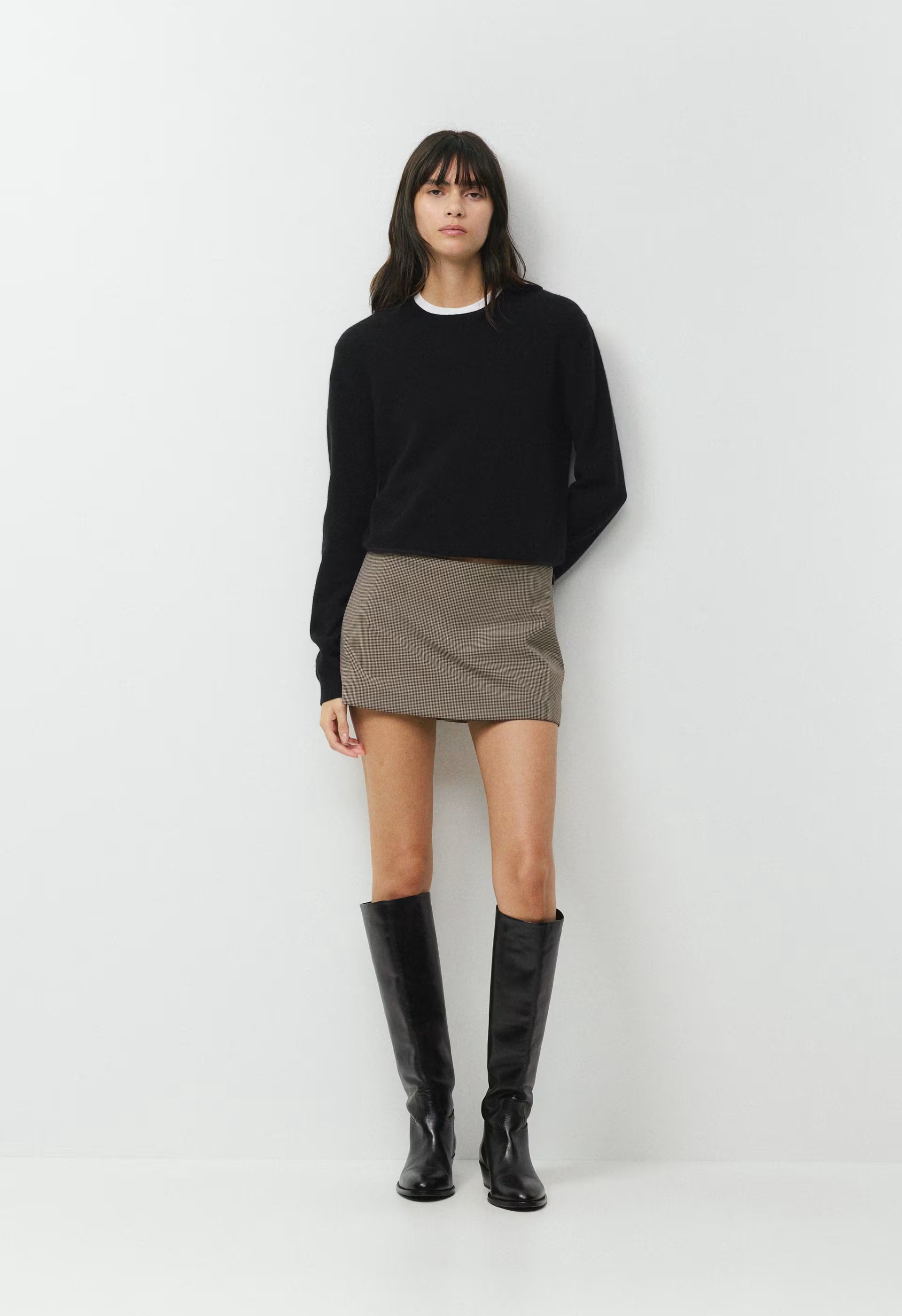 Jewel Skort - NOMAD TAUPE / BLACK