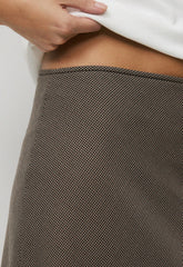 Devotion Skirt - NOMAD TAUPE / BLACK