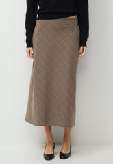 Devotion Skirt - ND TUP/RCH MCH BRWN