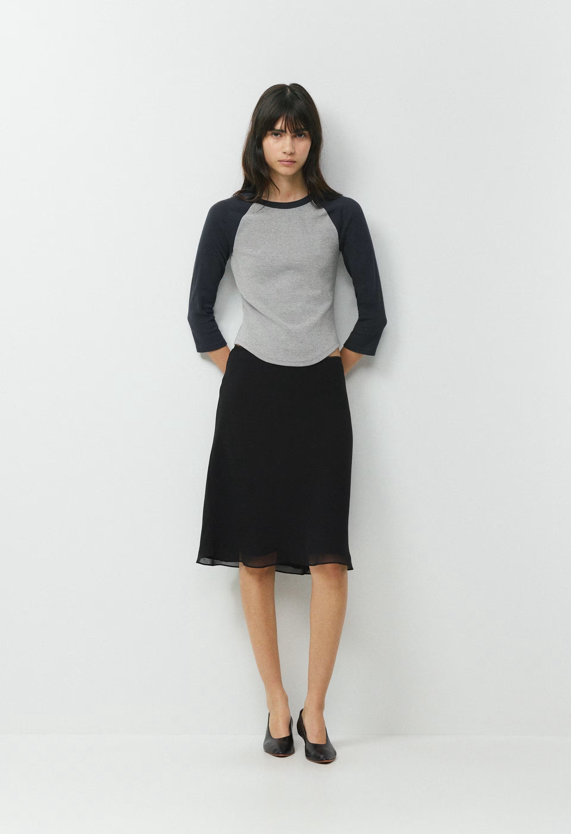 Apothecary Silk Skirt - BLACK