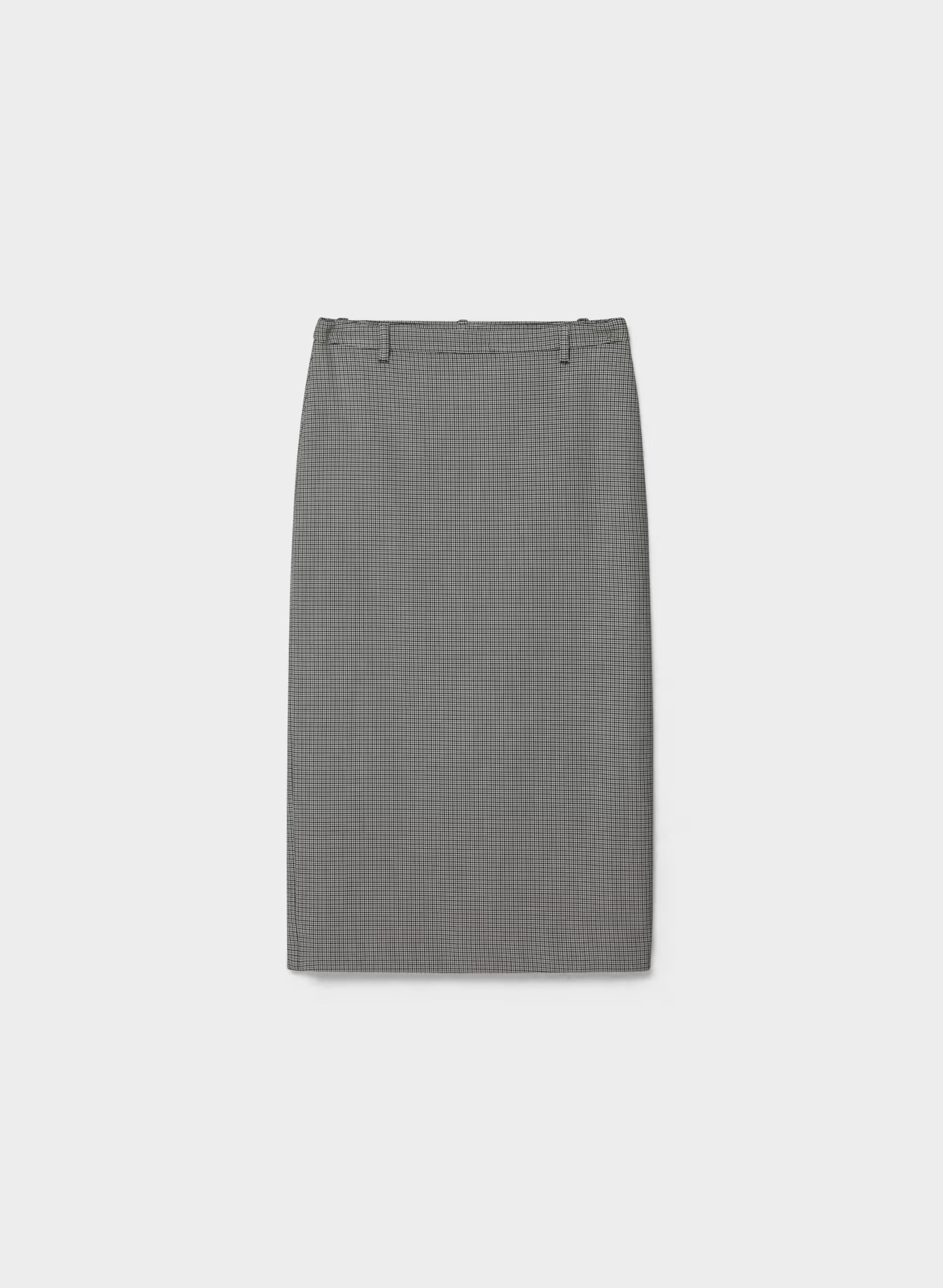 Clocktower Skirt - GREY/BLACK