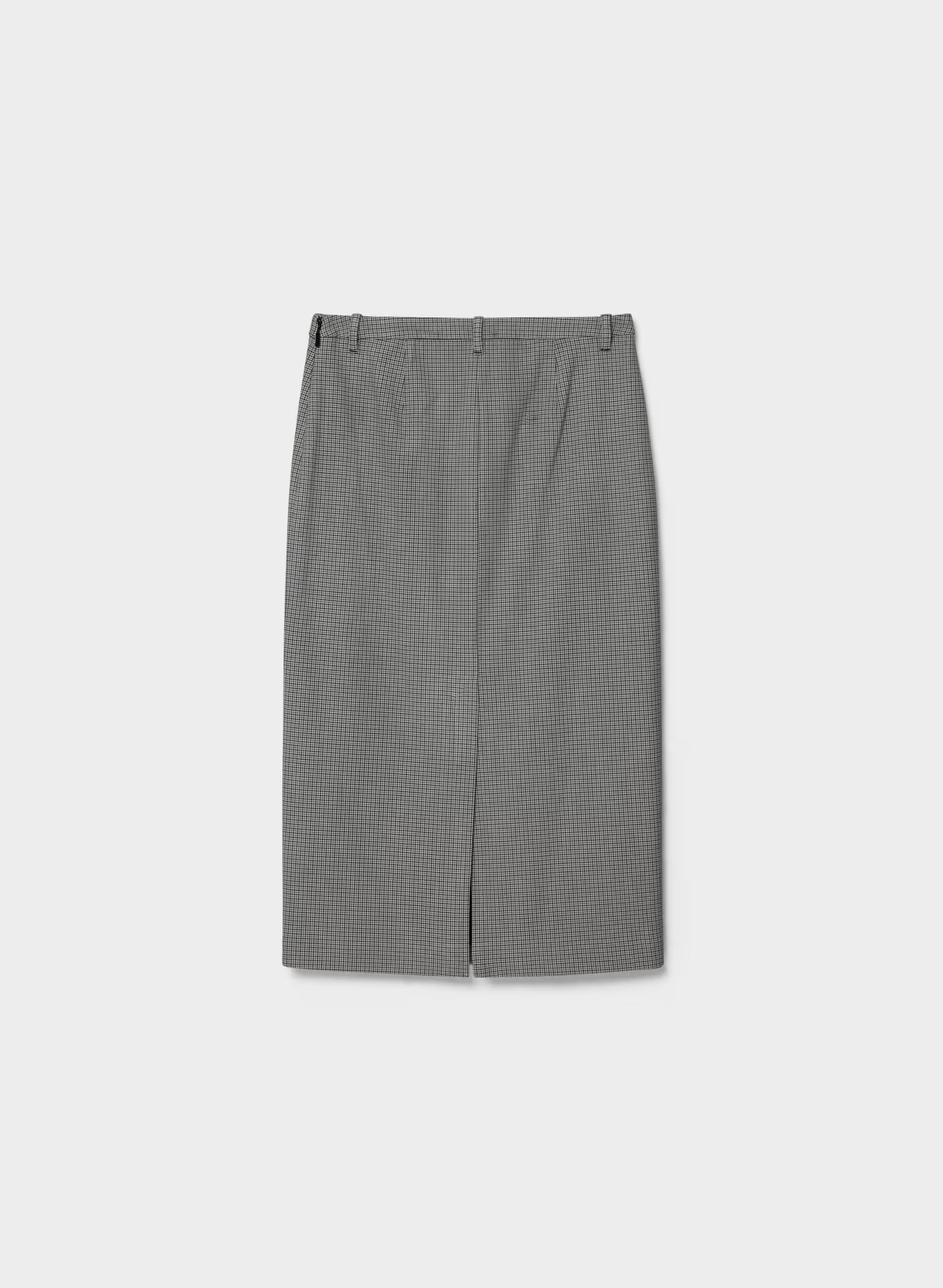 Clocktower Skirt - GREY/BLACK