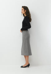 Clocktower Skirt - GREY/BLACK