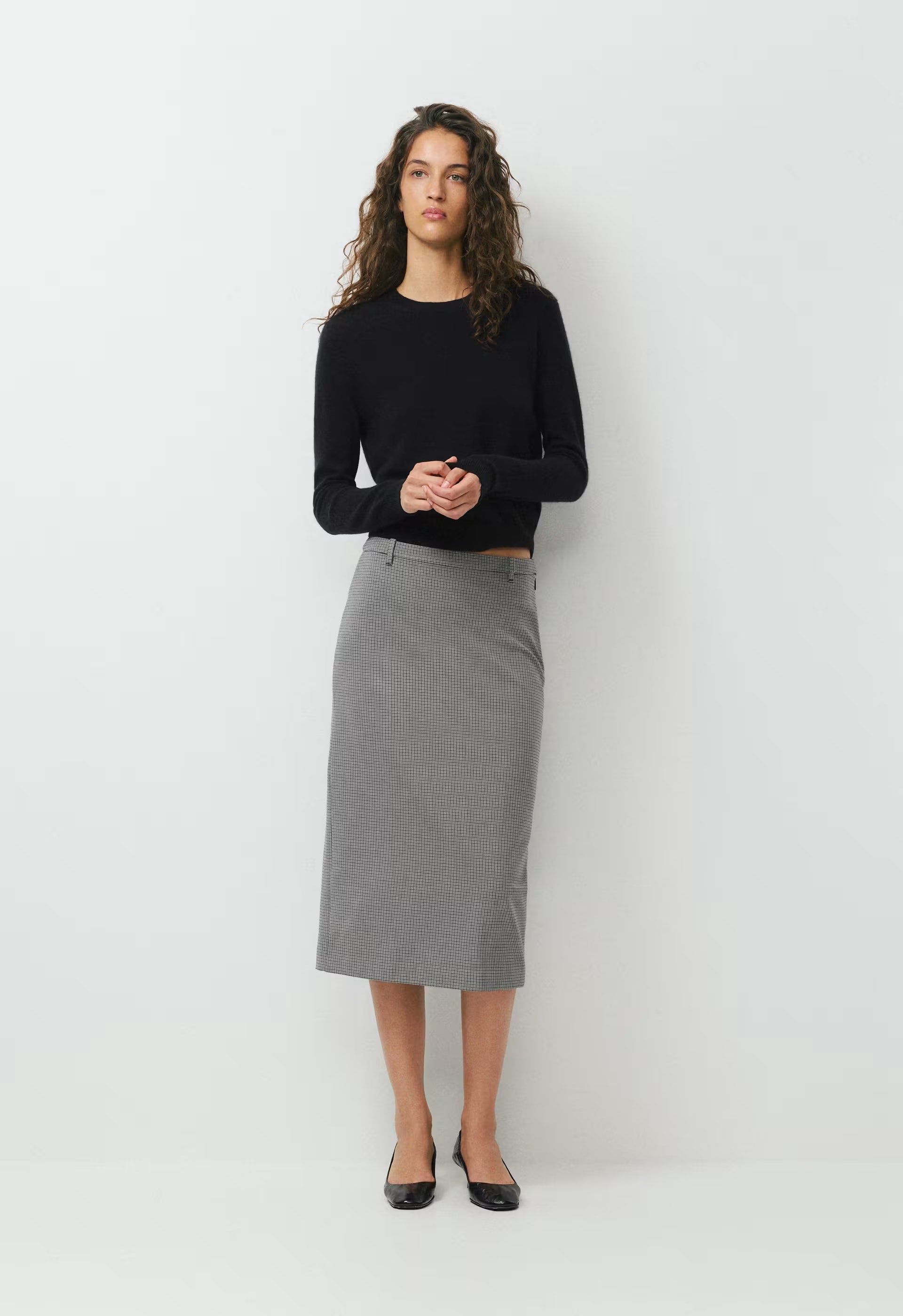 Clocktower Skirt - GREY/BLACK