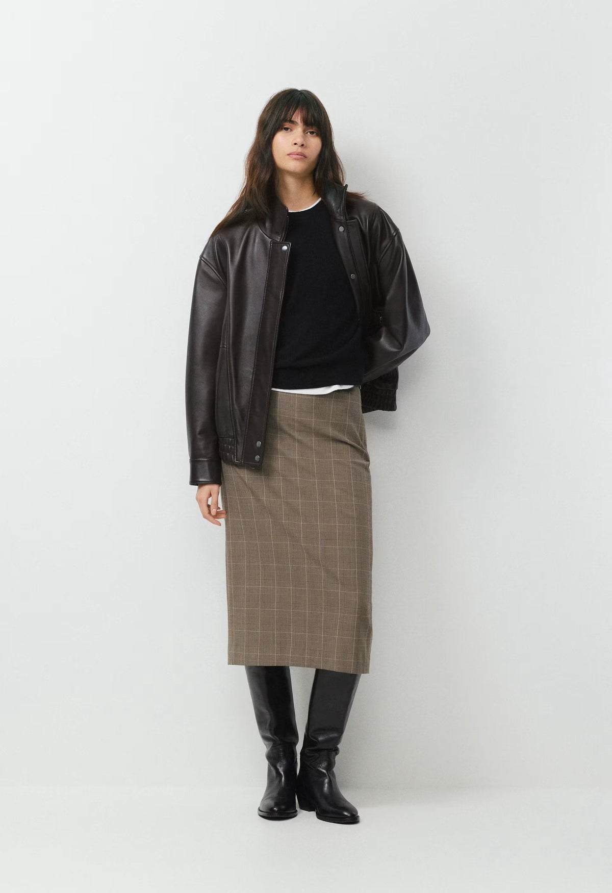 Clocktower Skirt - ND TUP/RCH MCH BRWN
