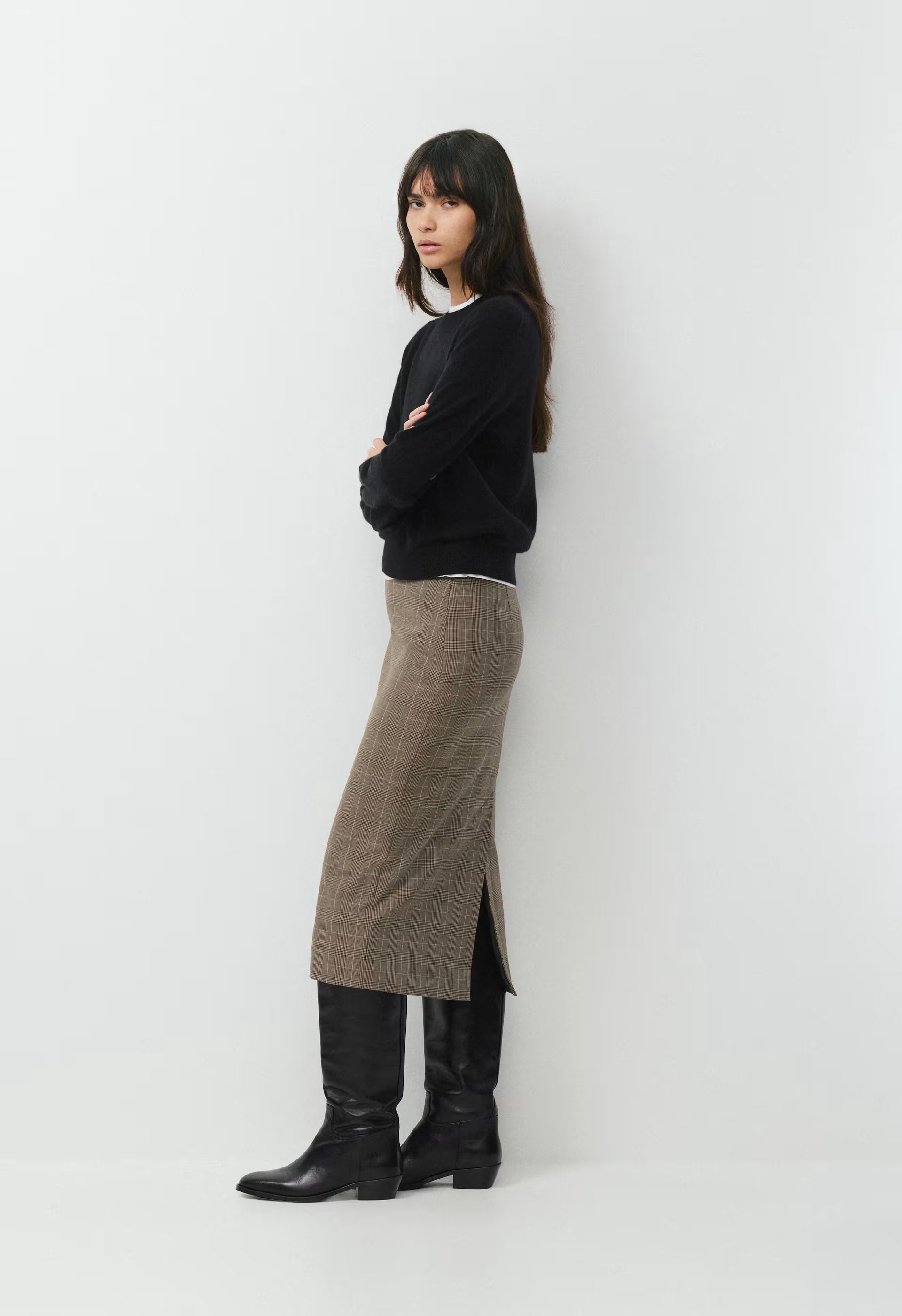 Clocktower Skirt - ND TUP/RCH MCH BRWN