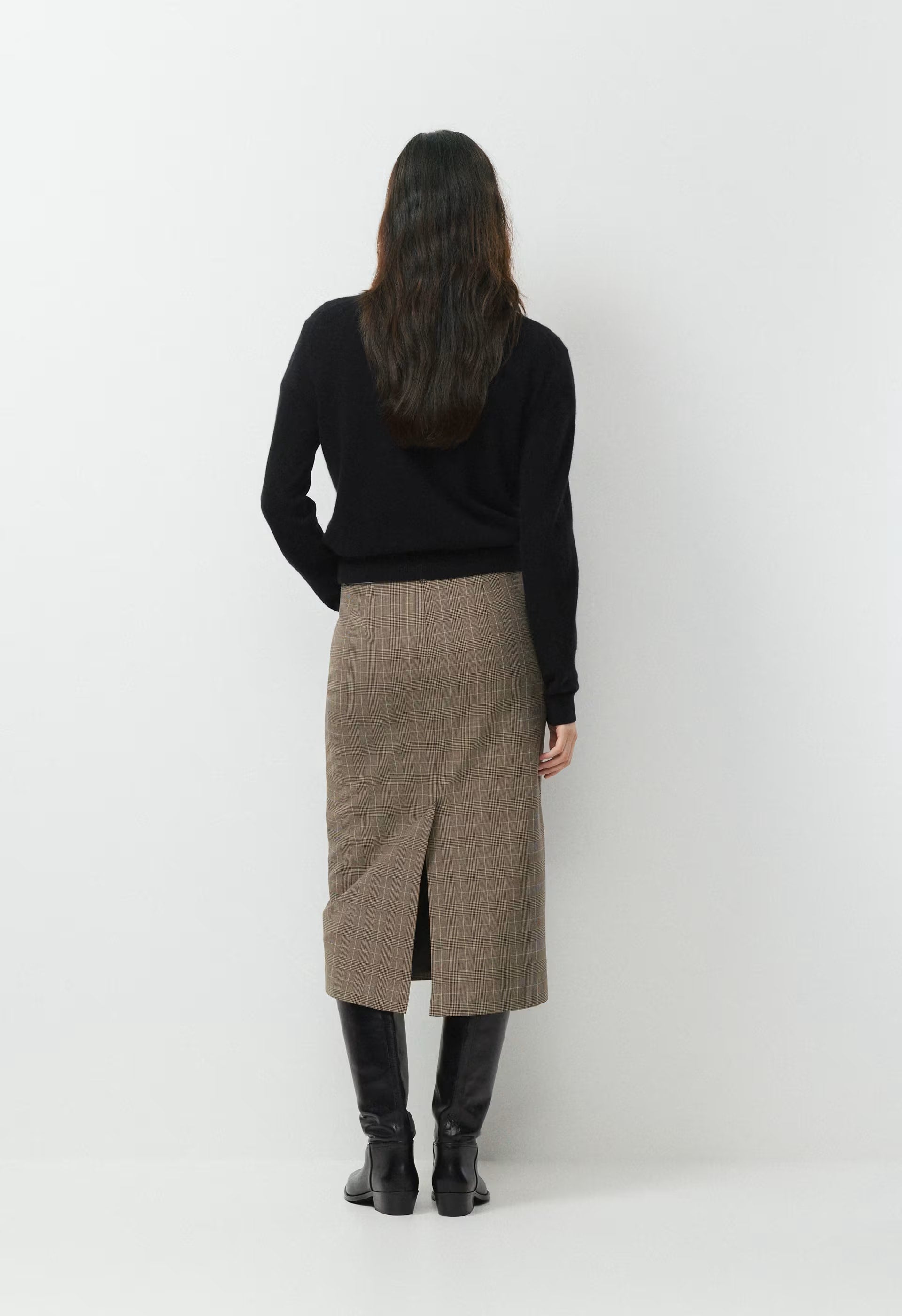 Clocktower Skirt - ND TUP/RCH MCH BRWN