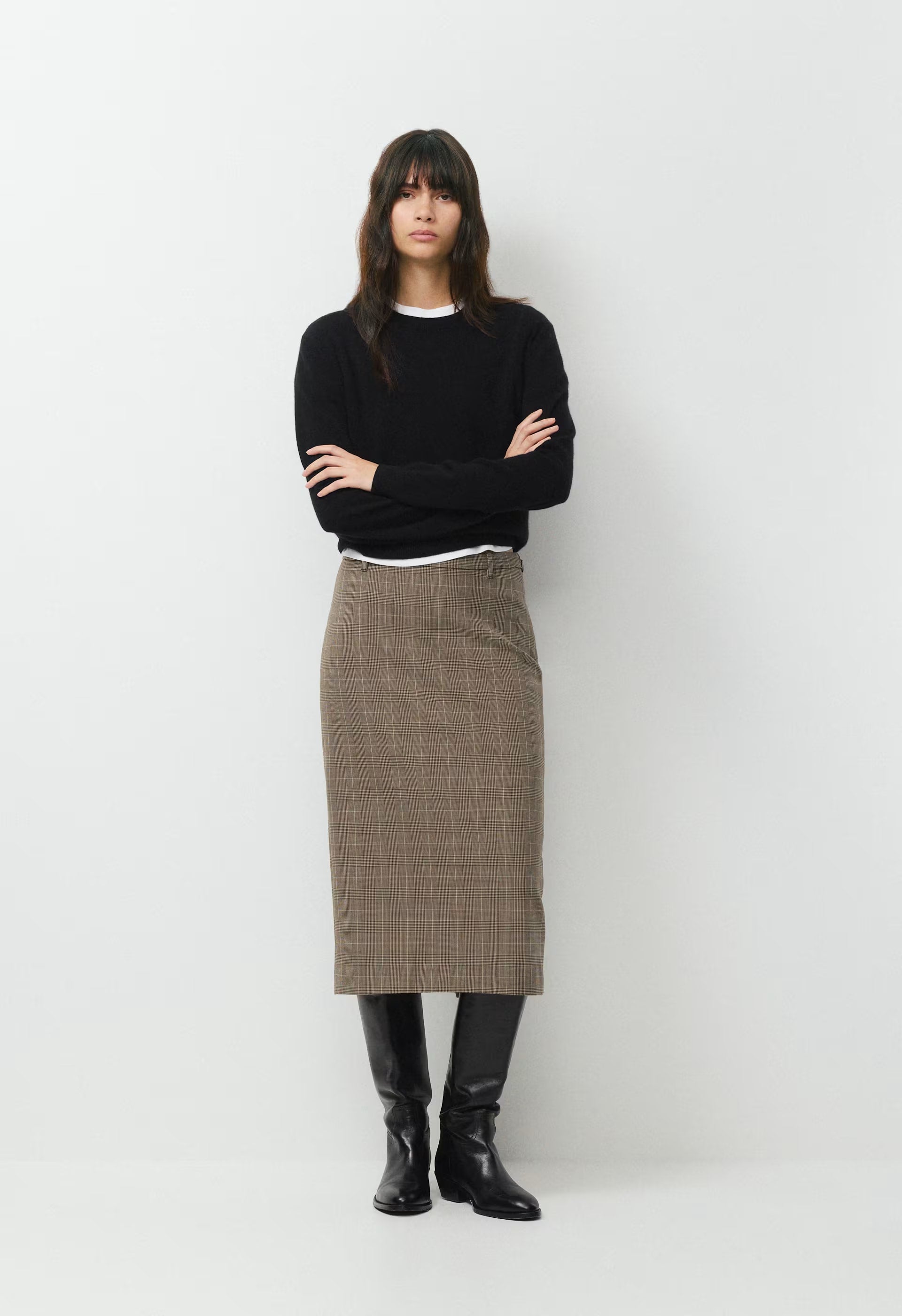Clocktower Skirt - ND TUP/RCH MCH BRWN