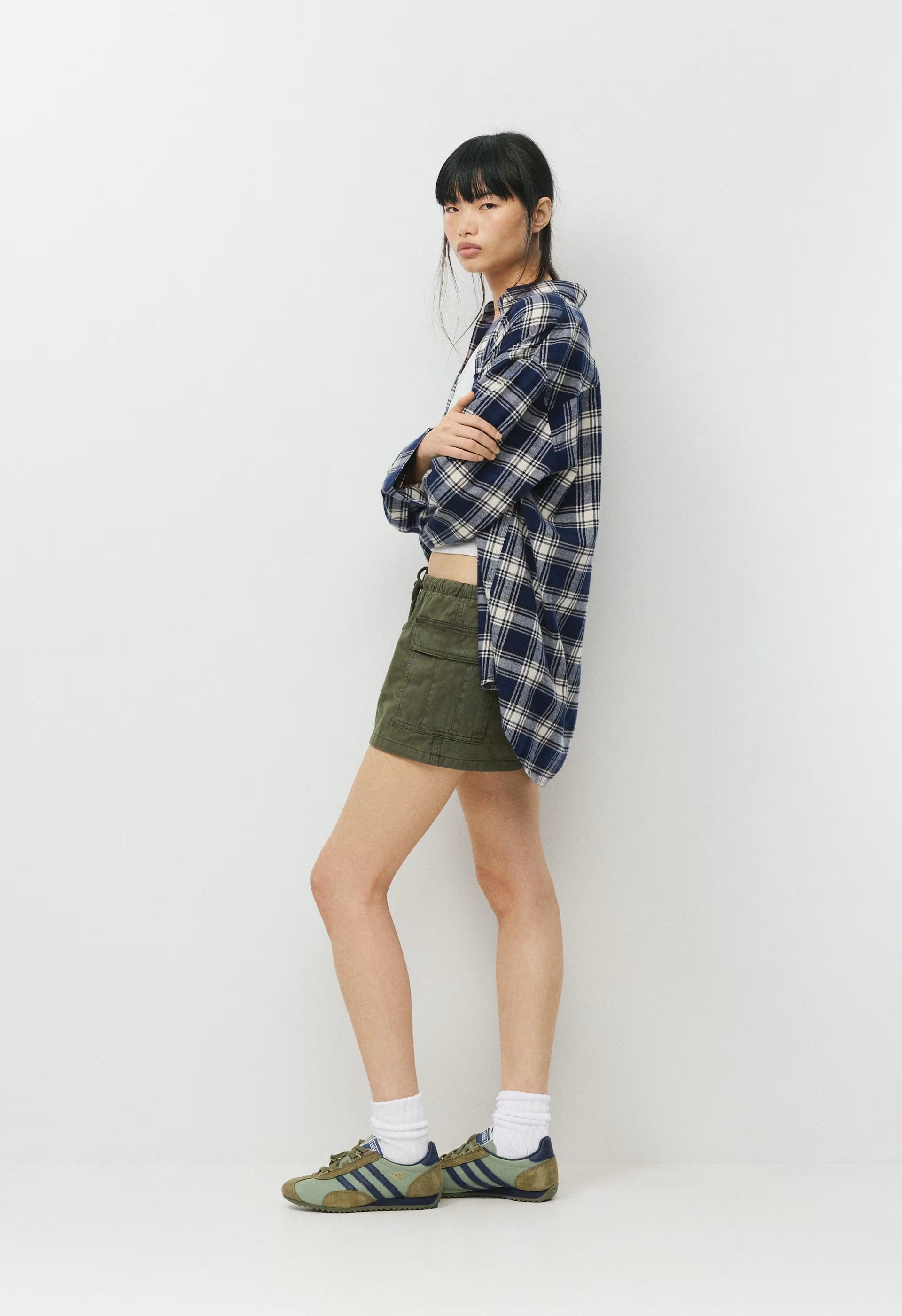 Steed Skort - VINTAGE DARK OLIVE