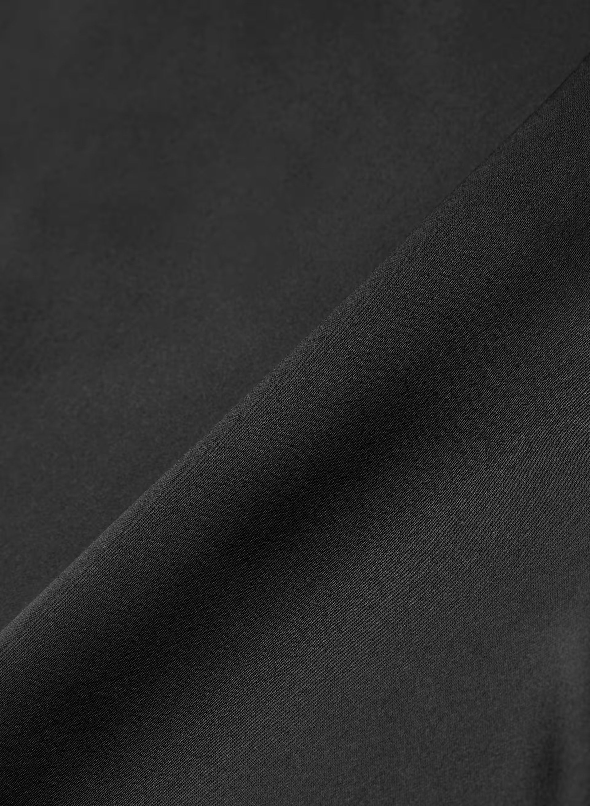 Felicity Satin Skirt - BLACK