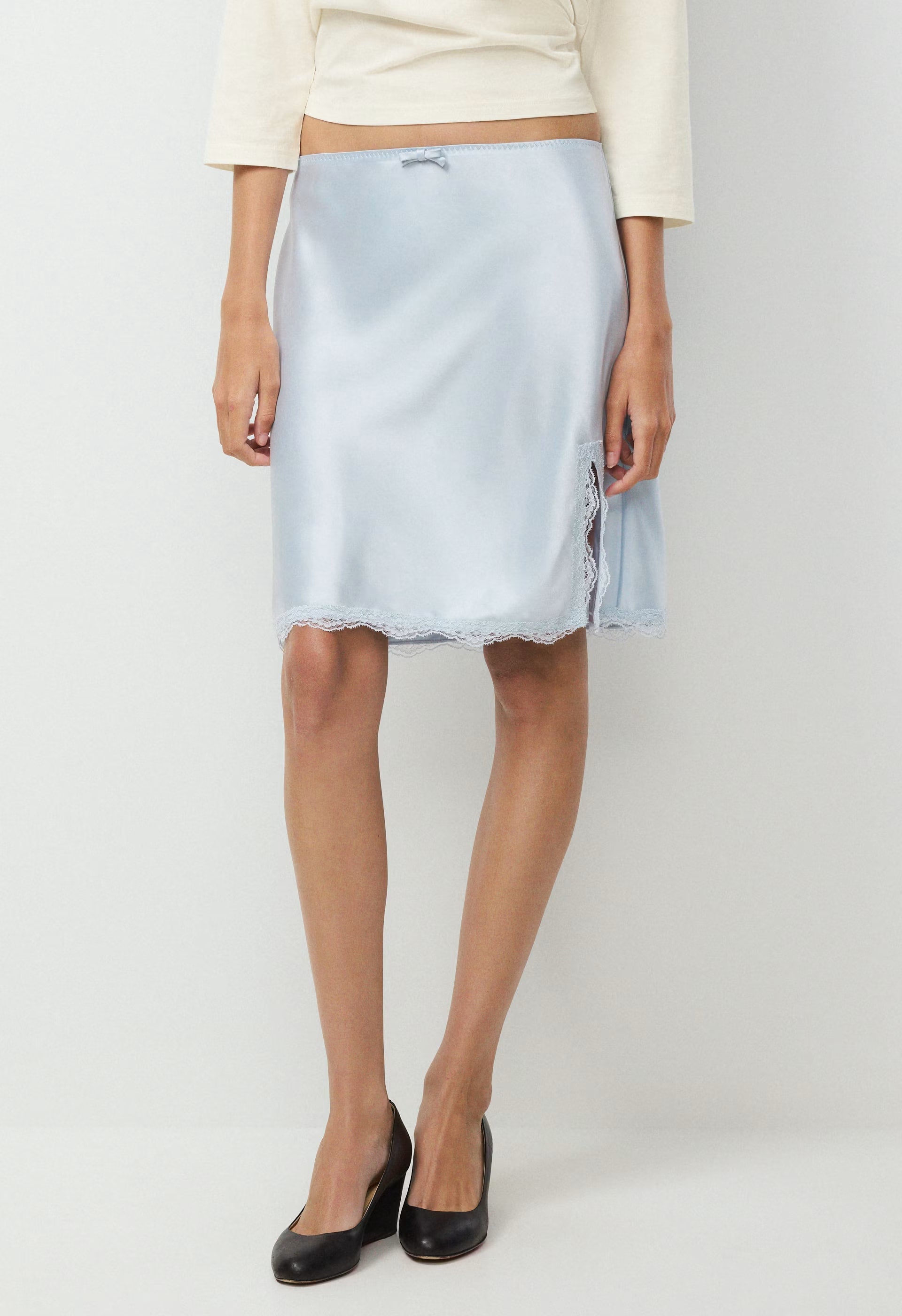 Felicity Satin Skirt - PLEIN AIR