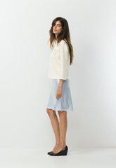 Felicity Satin Skirt - PLEIN AIR