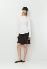 Felicity Satin Skirt - CACAO NIB BROWN