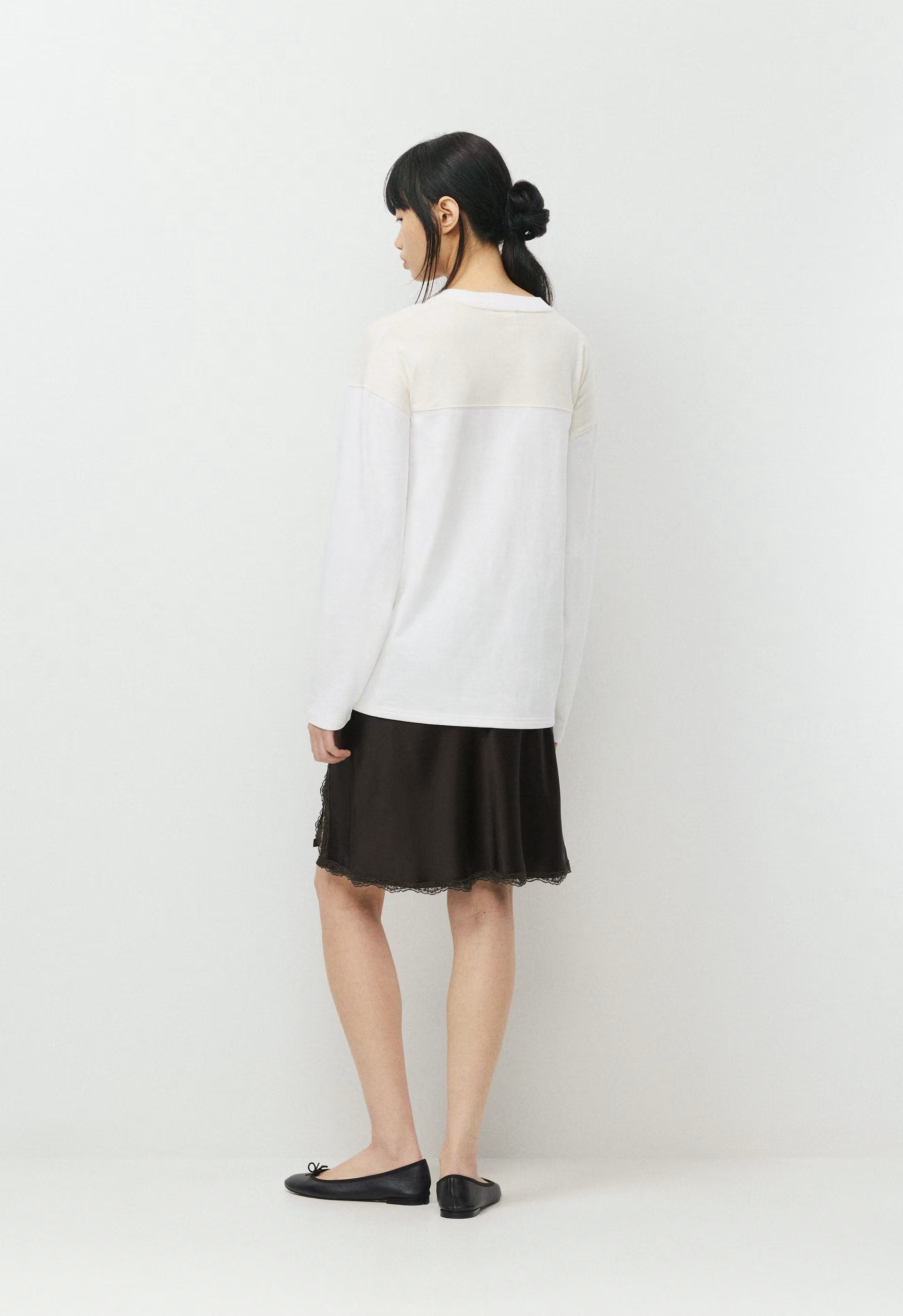 Felicity Satin Skirt - CACAO NIB BROWN