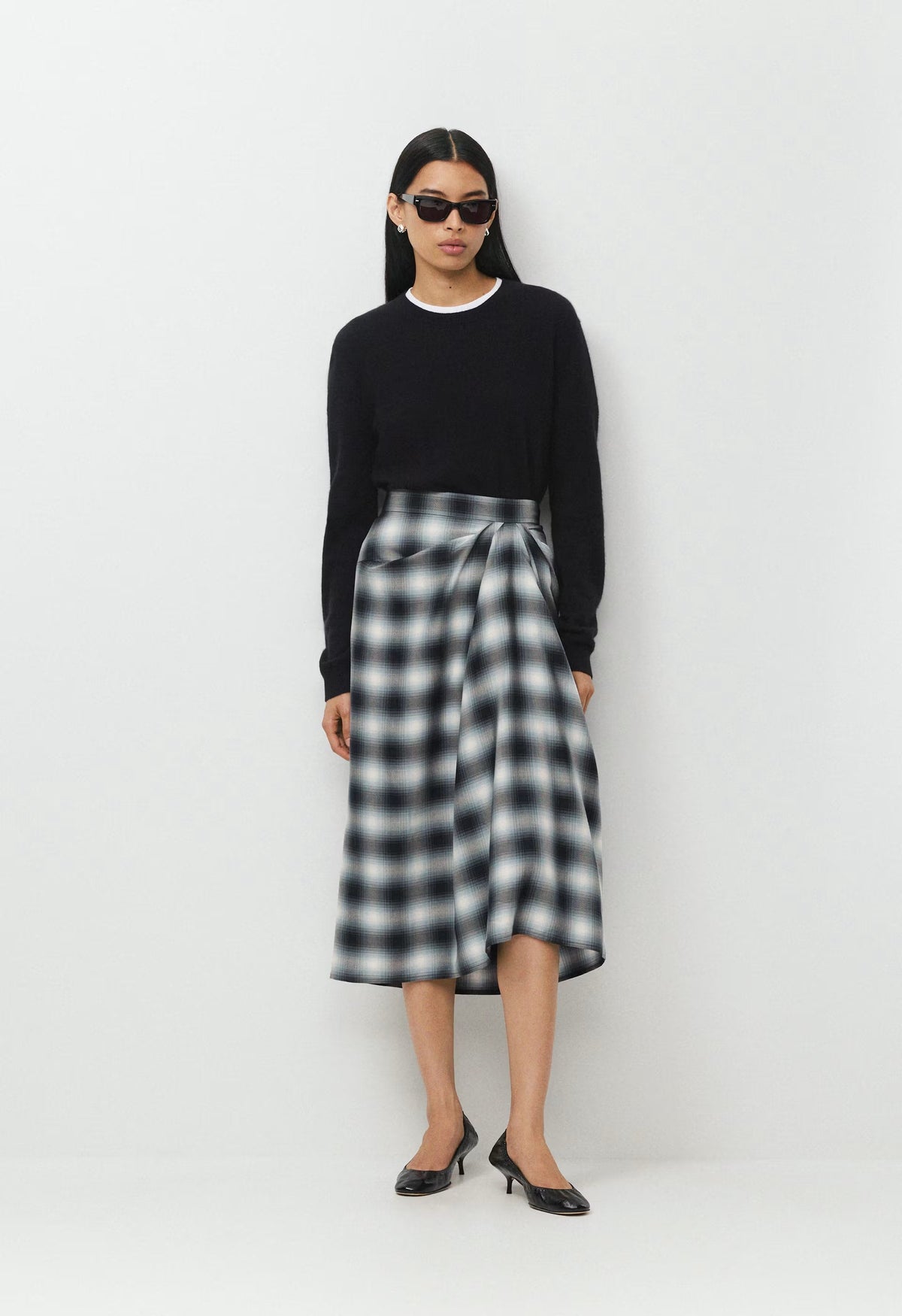 Embark Skirt - ADMRL NVY/ LT BIRCH