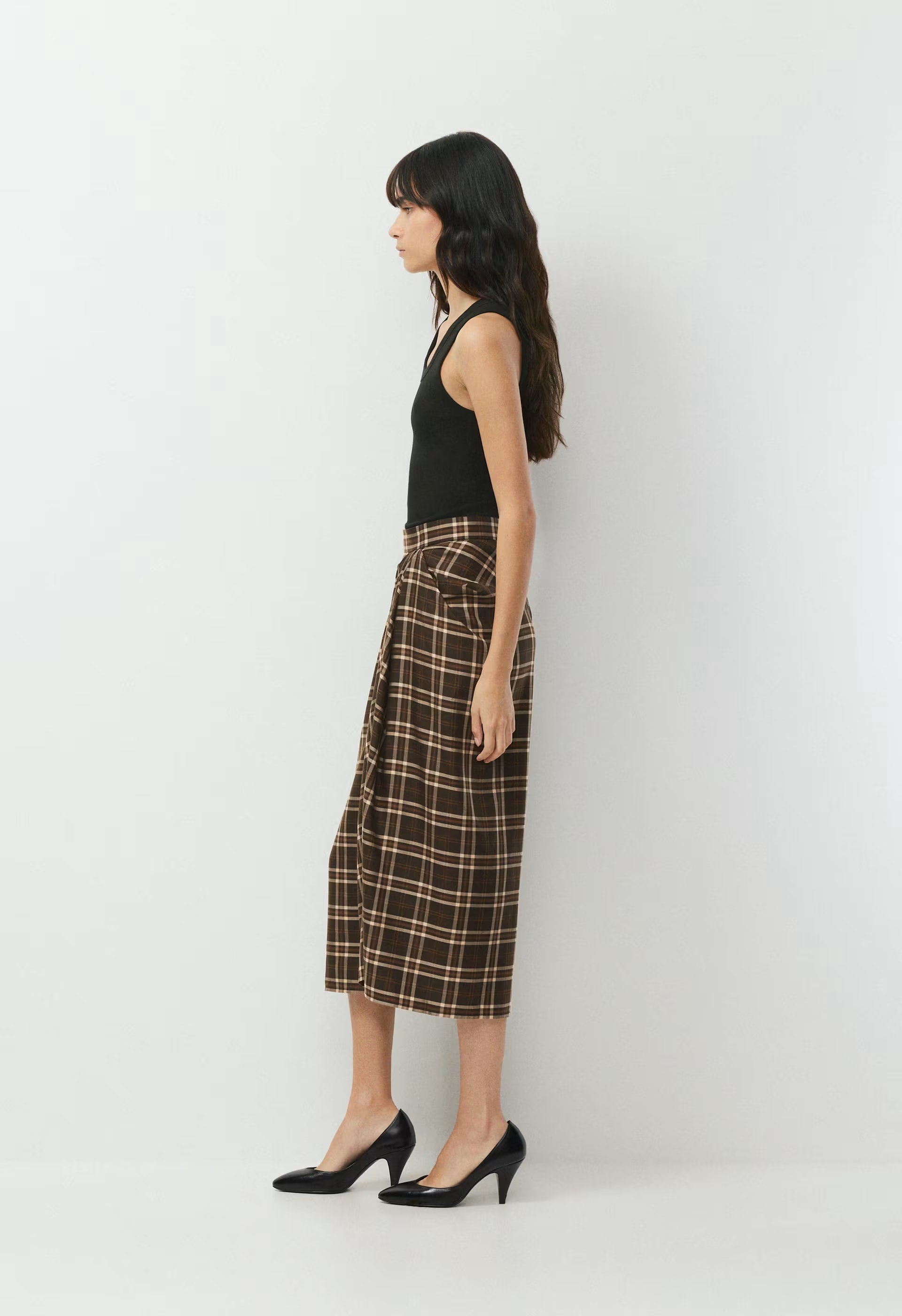 Embark Skirt - CACAO NIB BRWN/MRCN BG
