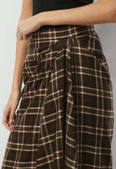 Embark Skirt - CACAO NIB BRWN/MRCN BG