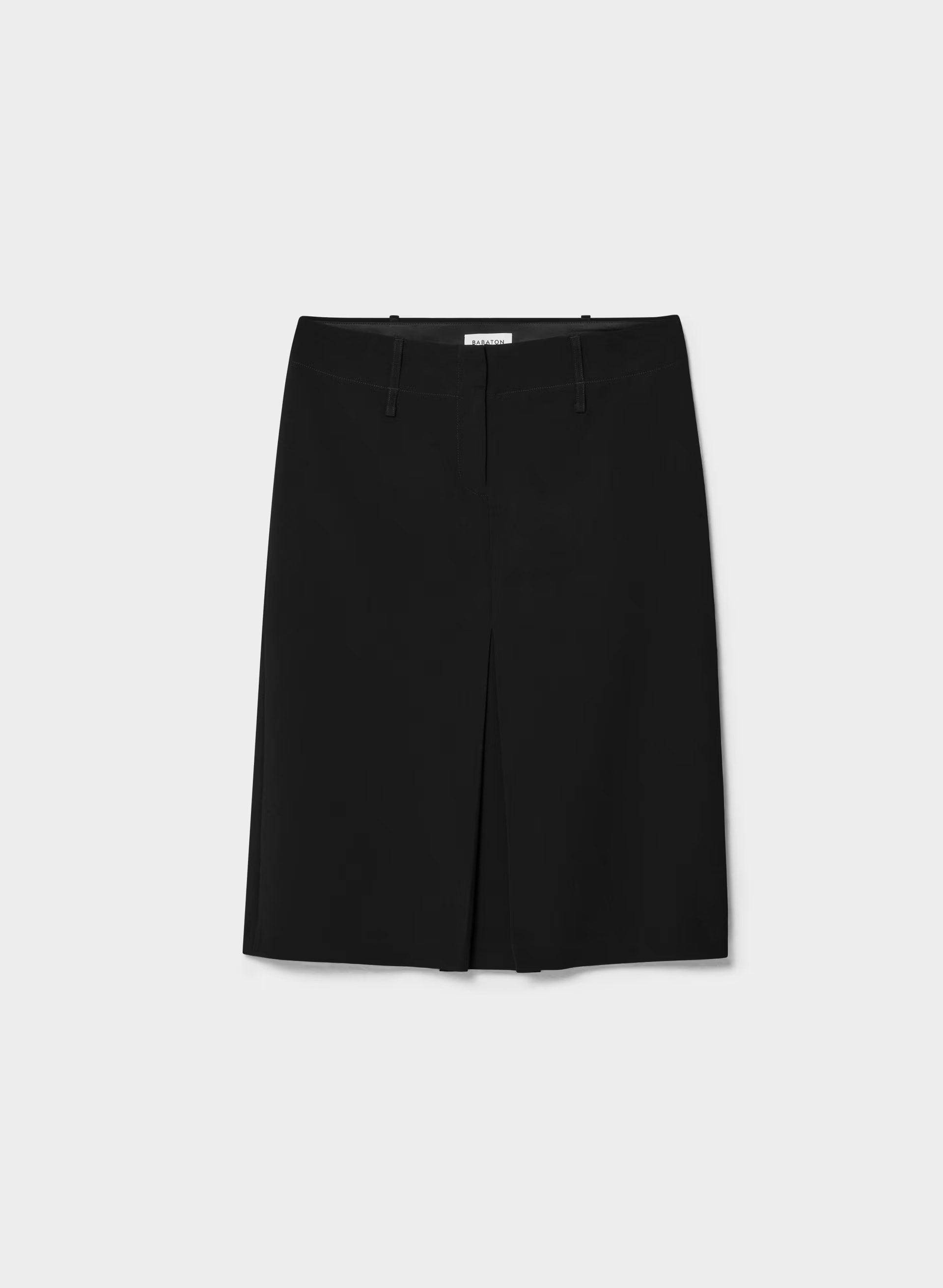 Optics Skirt - Sway Crepe - BLACK
