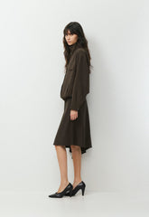 Boulevard Skirt - Eversential™ Light - CACAO NIB BROWN